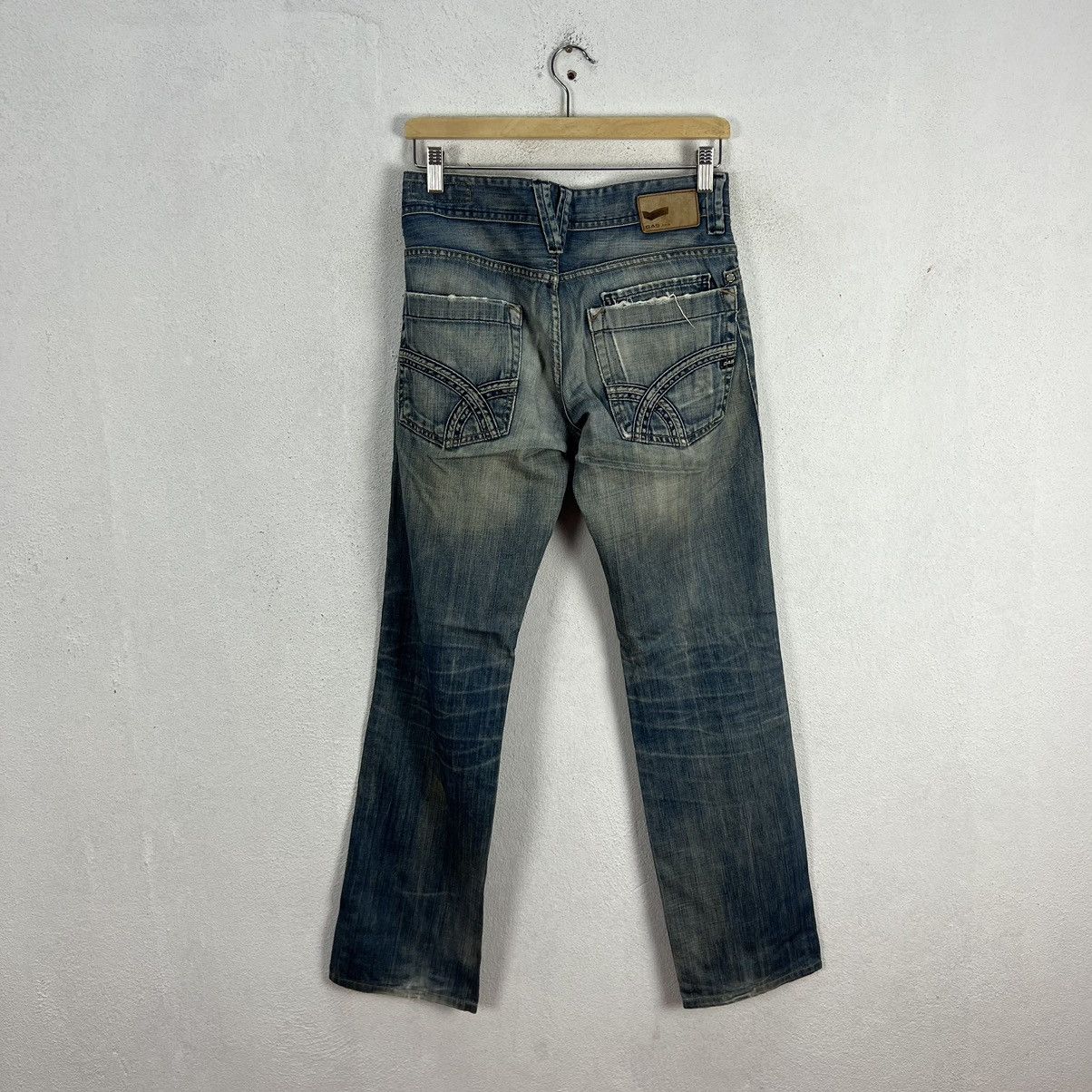 Vintage VINTAGE GAS MADE IN ITALY DISTRESSED DENIM Size US 32 / EU 48 - 7 Thumbnail