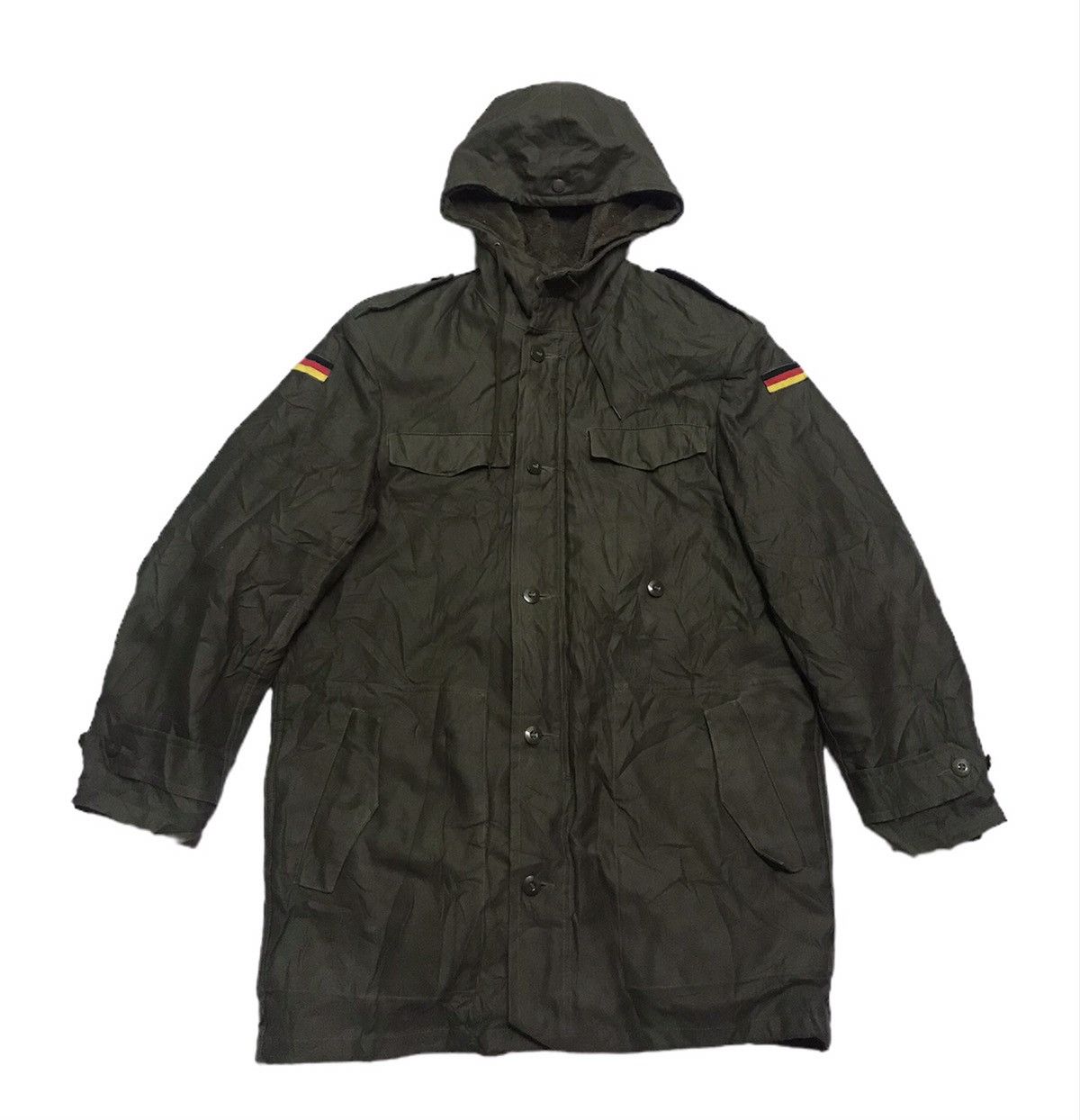 Other 1992 German military army parka jacket Size US M / EU 48-50 / 2 - 1 Thumbnail