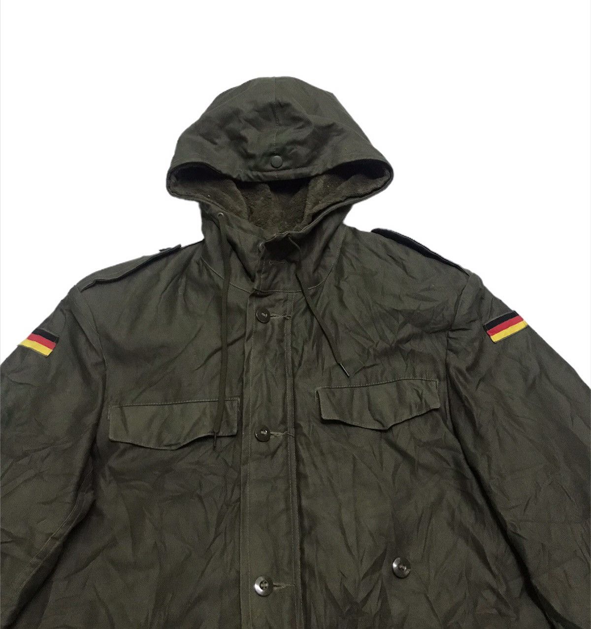 Other 1992 German military army parka jacket Size US M / EU 48-50 / 2 - 2 Thumbnail