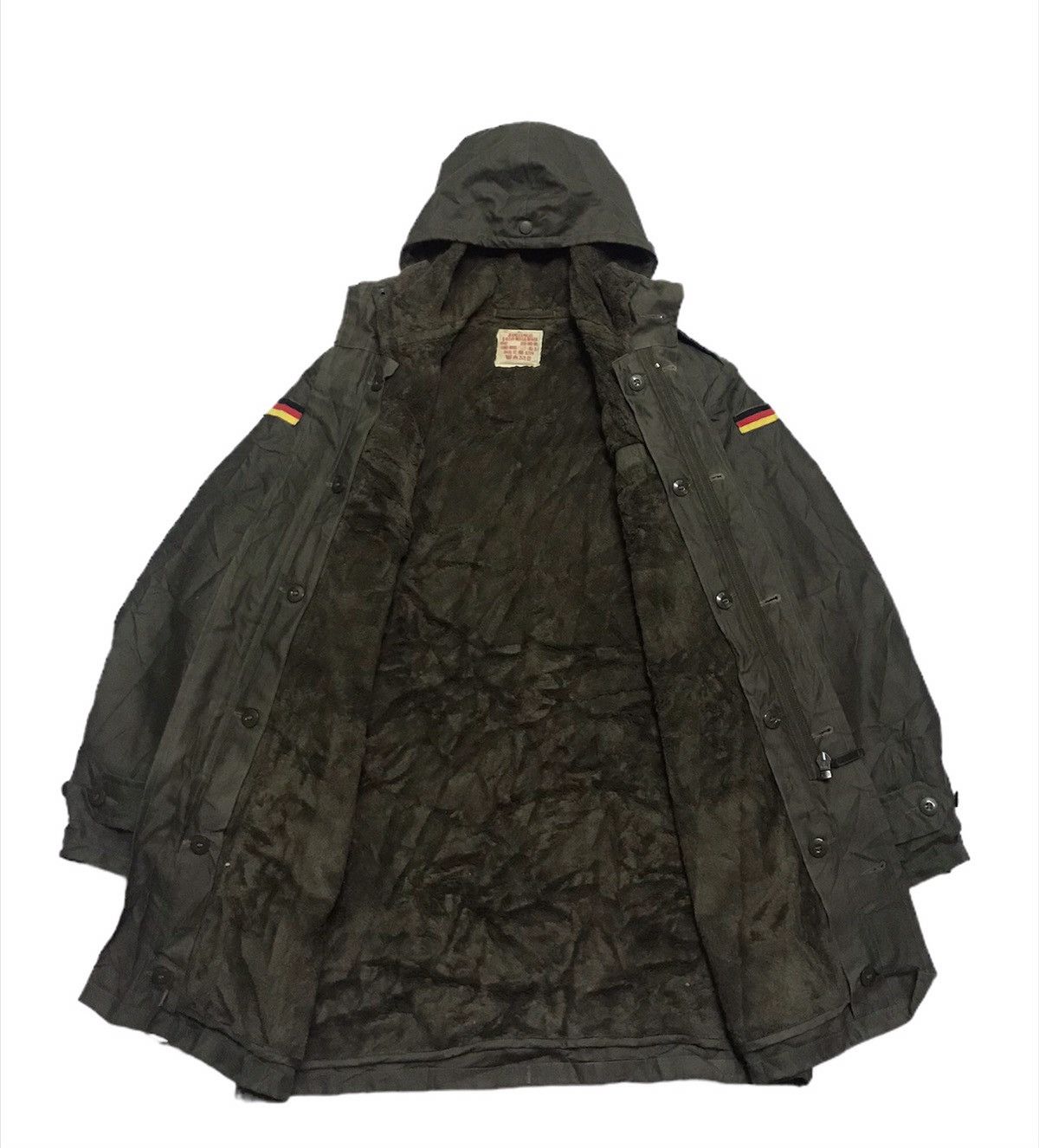 Other 1992 German military army parka jacket Size US M / EU 48-50 / 2 - 3 Thumbnail