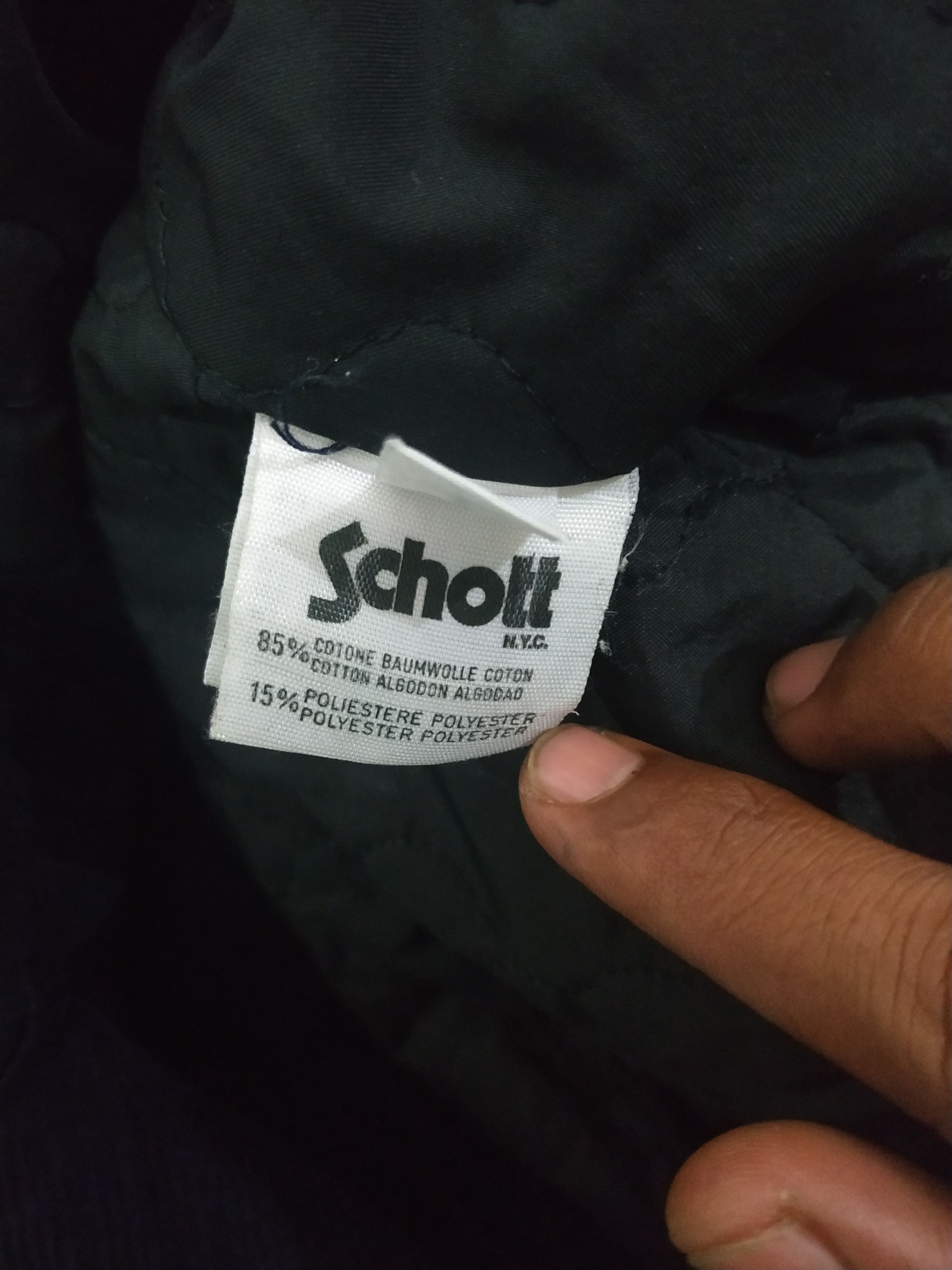 Schott Vintage SCHOTT NYC Dollar Note Corduroy Double Breasted Coat Size US L / EU 52-54 / 3 - 4 Thumbnail