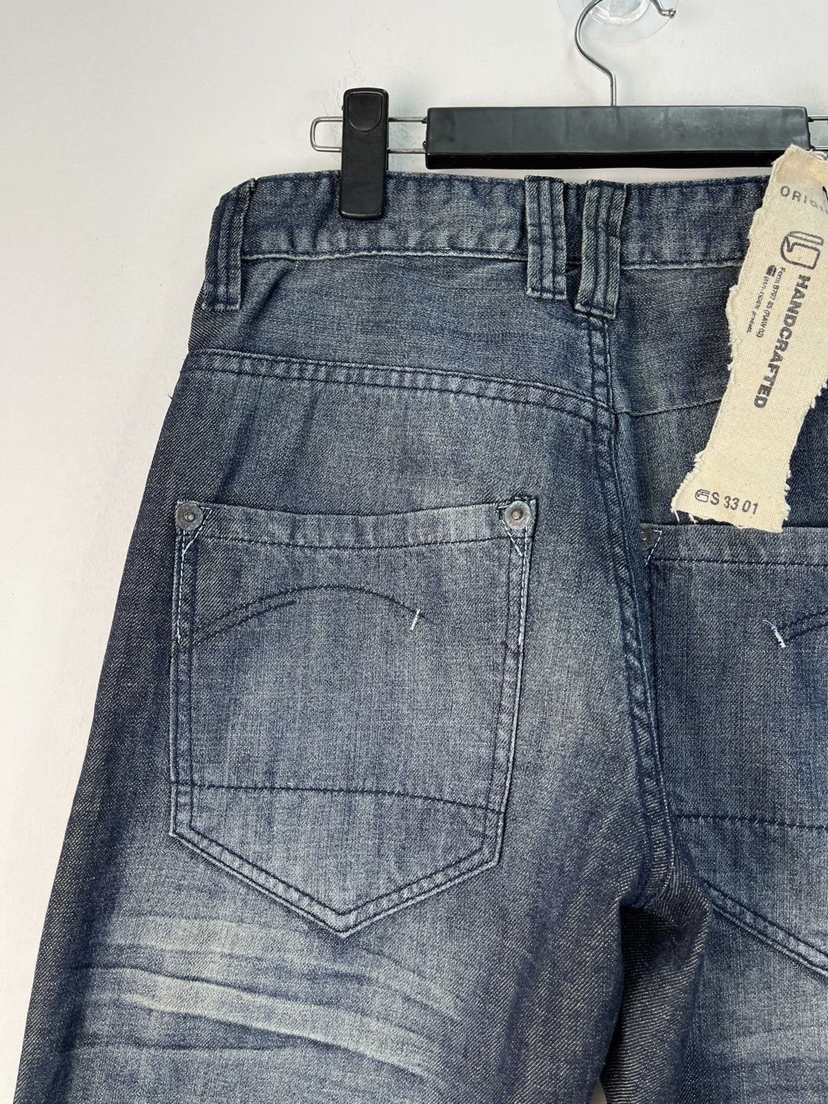 Japanese Brand × Vintage Vintage Design By Handcrafted Radar Karruw Denim Size US 31 - 14 Thumbnail