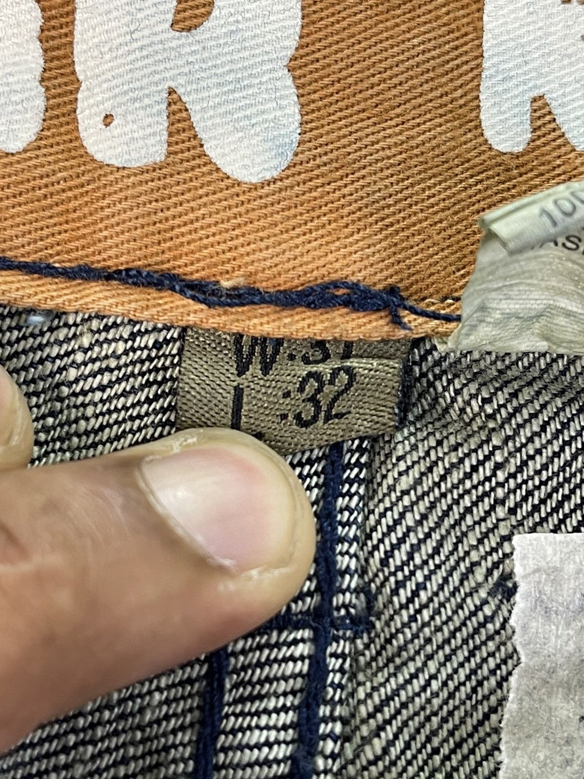 Japanese Brand × Vintage Vintage Design By Handcrafted Radar Karruw Denim Size US 31 - 11 Thumbnail