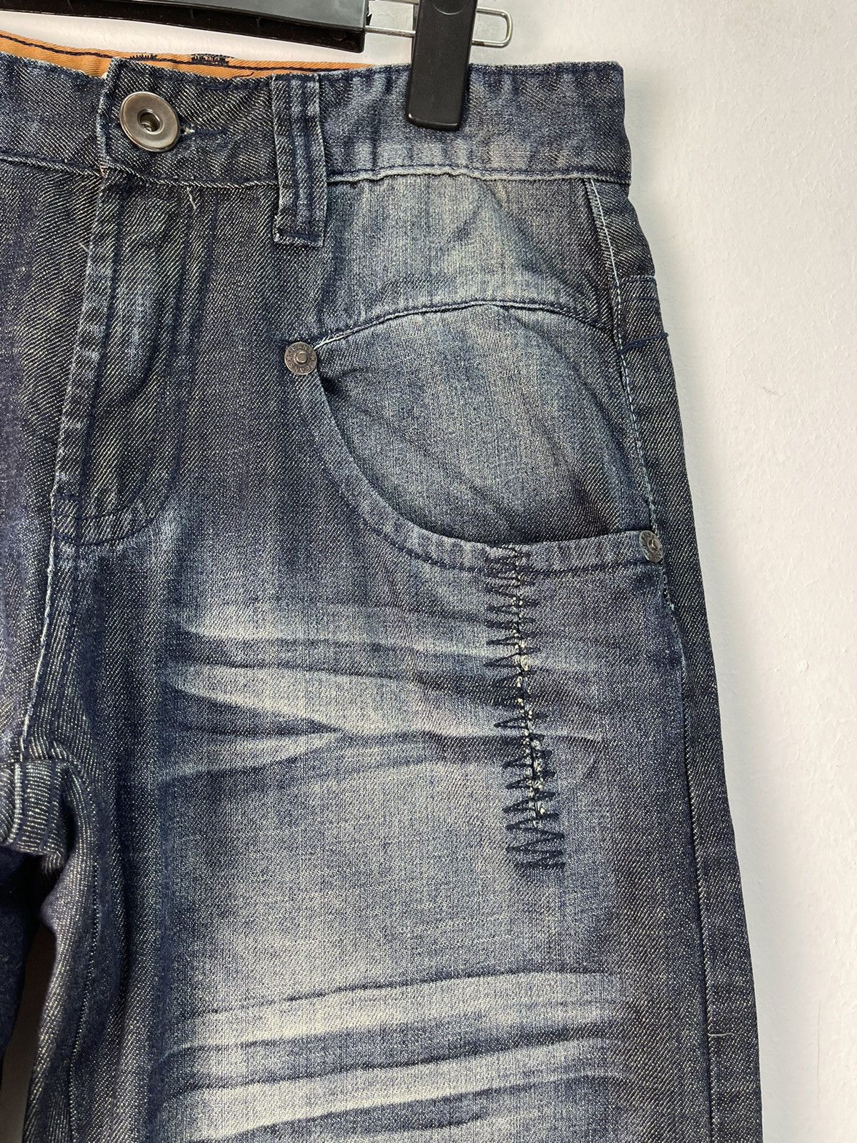 Japanese Brand × Vintage Vintage Design By Handcrafted Radar Karruw Denim Size US 31 - 6 Thumbnail