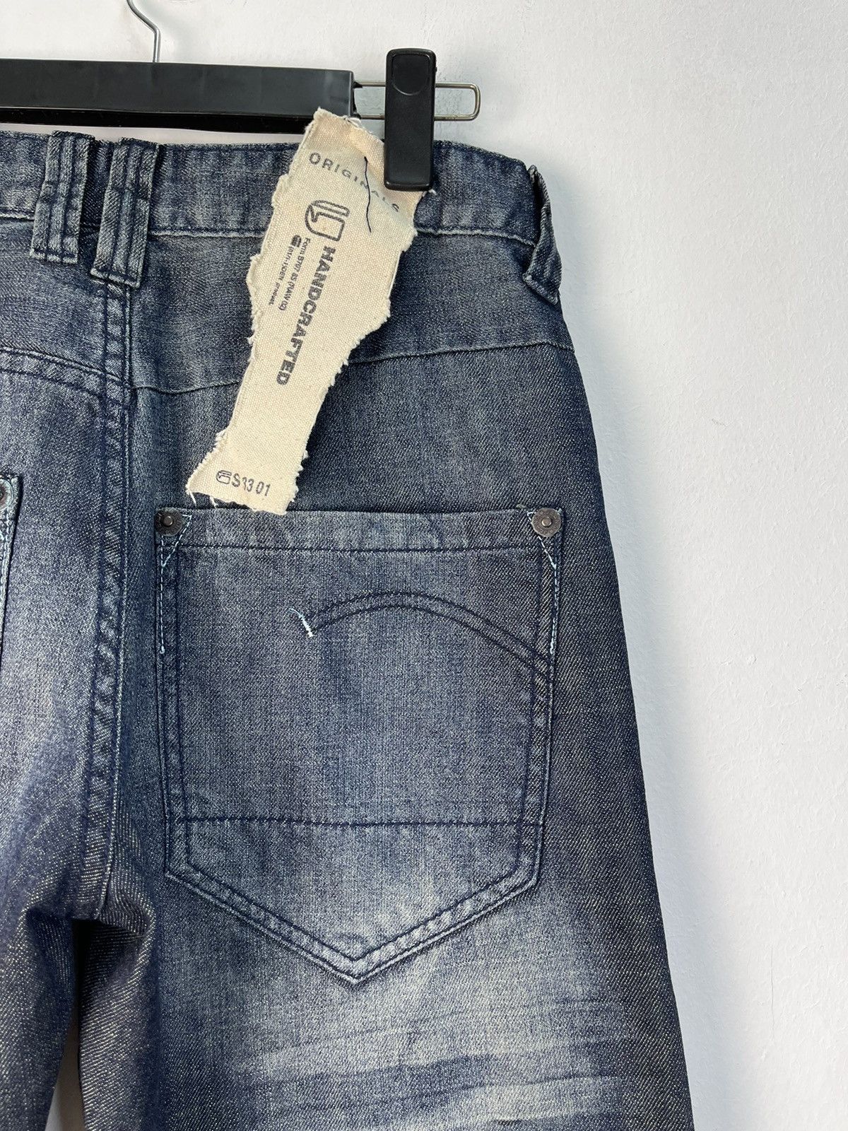 Japanese Brand × Vintage Vintage Design By Handcrafted Radar Karruw Denim Size US 31 - 15 Thumbnail