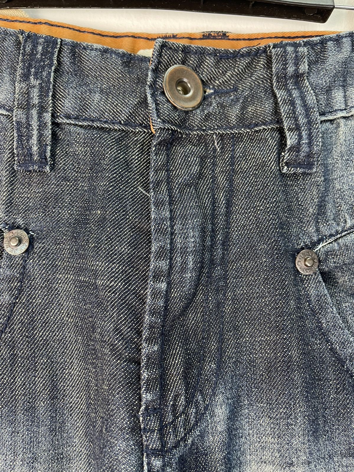Japanese Brand × Vintage Vintage Design By Handcrafted Radar Karruw Denim Size US 31 - 5 Thumbnail