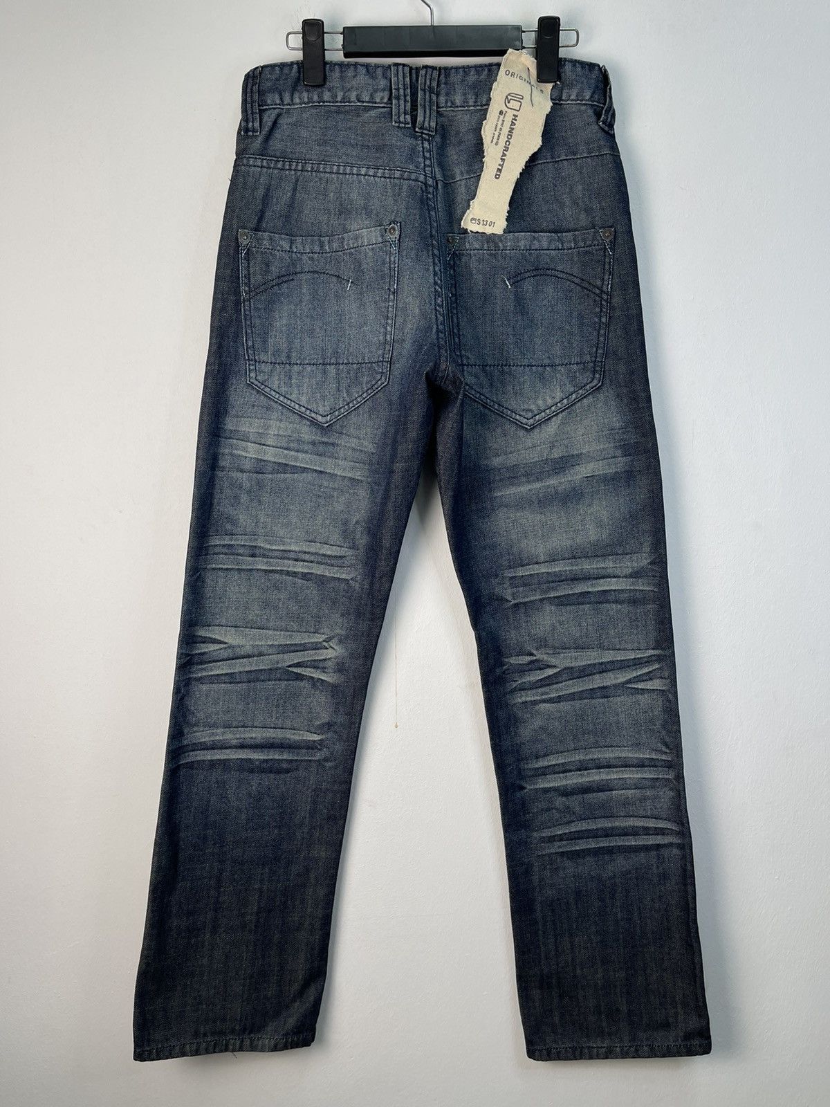 Japanese Brand × Vintage Vintage Design By Handcrafted Radar Karruw Denim Size US 31 - 2 Thumbnail