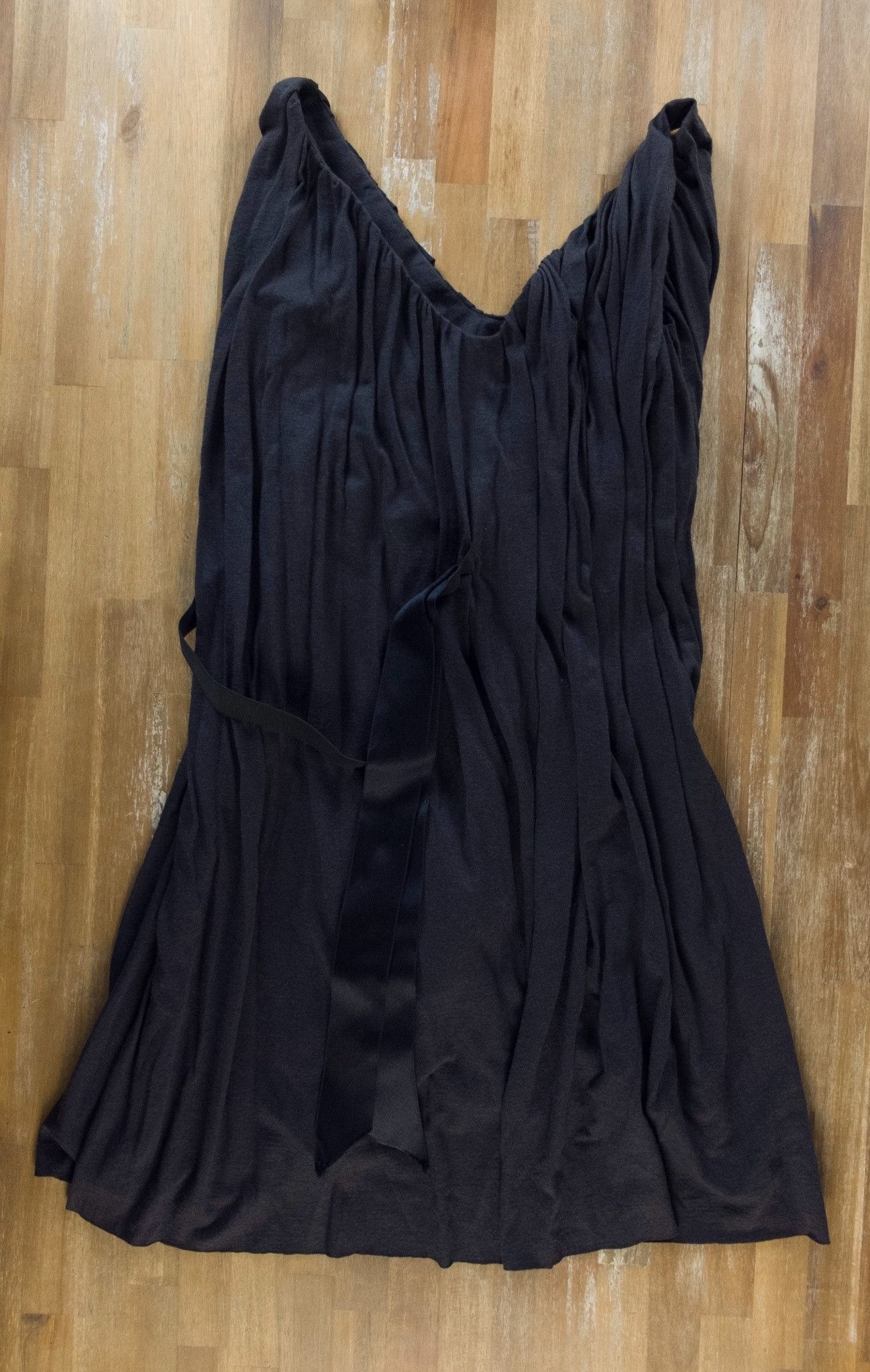 Lanvin LANVIN anthracite gray woven wool empire dress 36 FR / 4 US Size XS / US 0-2 / IT 36-38 - 7 Thumbnail