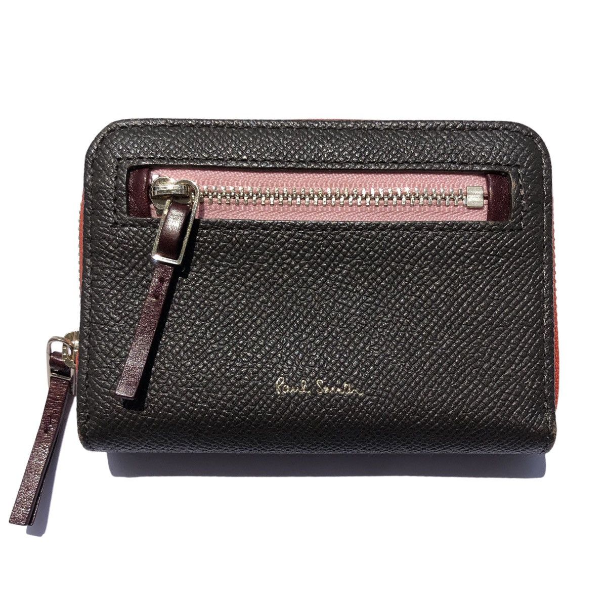 Paul Smith Paul Smith Key Case Round Zipper Ash Mini Wallet Size ONE SIZE - 2 Thumbnail