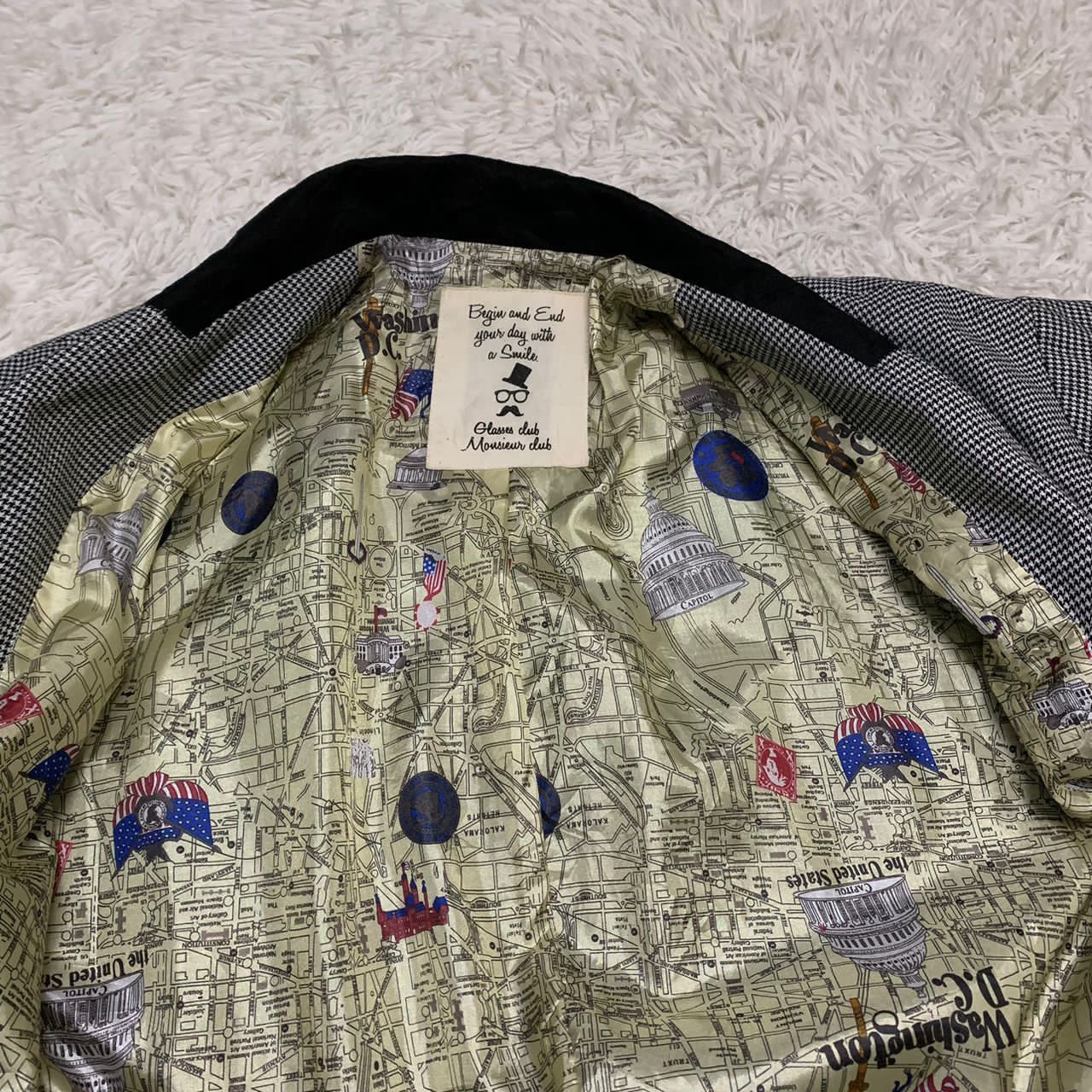 Japanese Brand Glasses club Monsieur club jacket Size US M / EU 48-50 / 2 - 7 Thumbnail