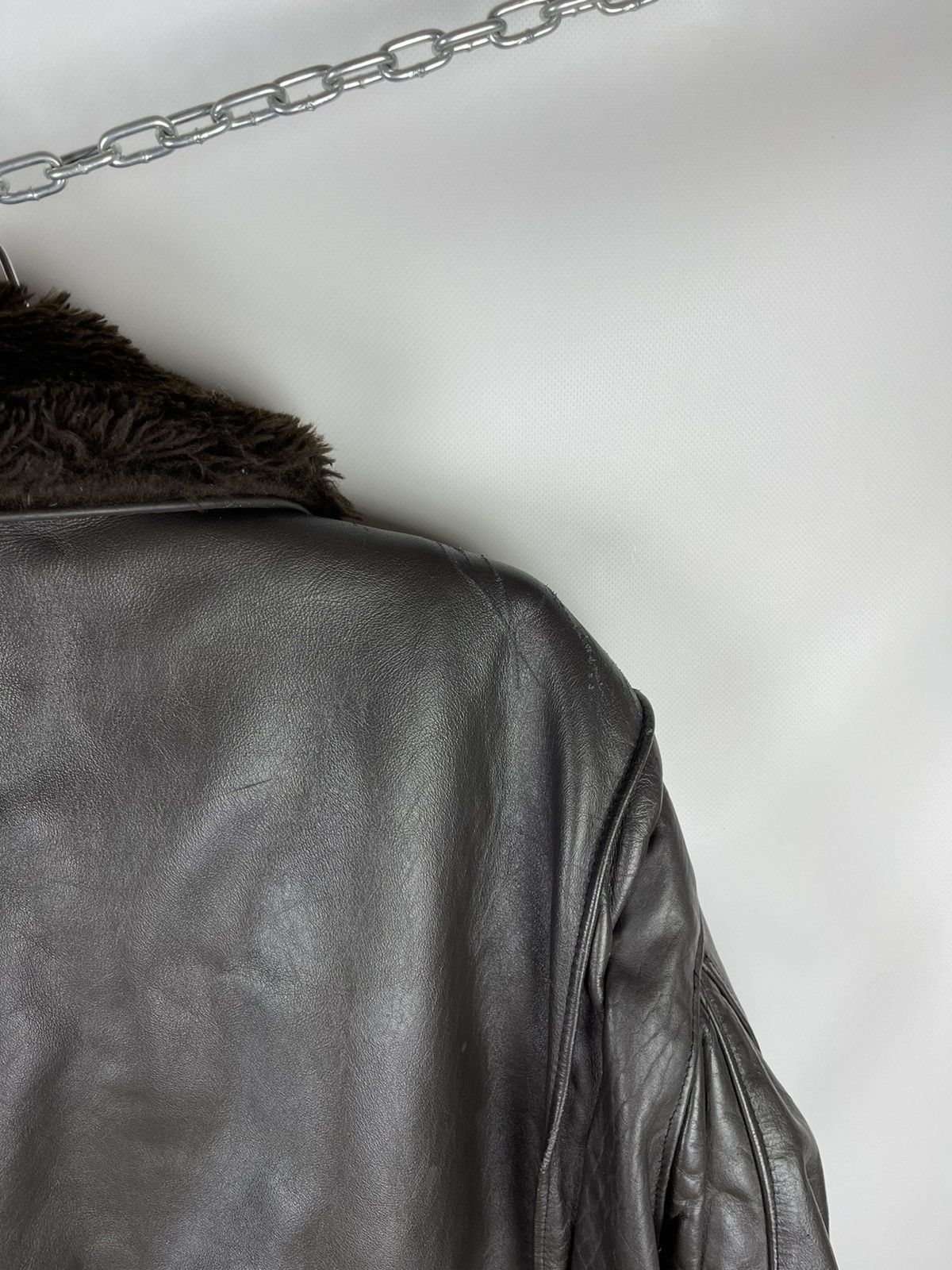 Schott Schott NYC vintage G1 aviator leather bomber jckt military Size US M / EU 48-50 / 2 - 14 Thumbnail