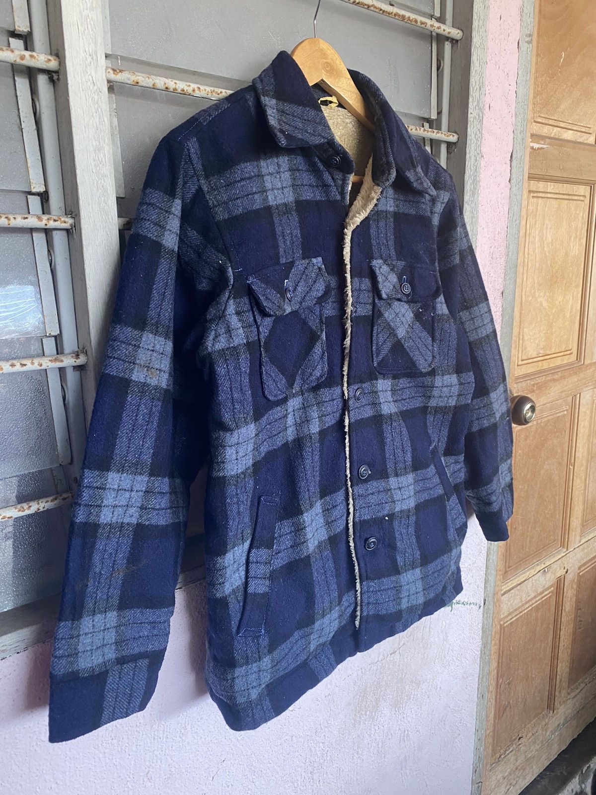 Flannel × Japanese Brand AW Casual White Line Flannel Jacket Size US M / EU 48-50 / 2 - 4 Thumbnail