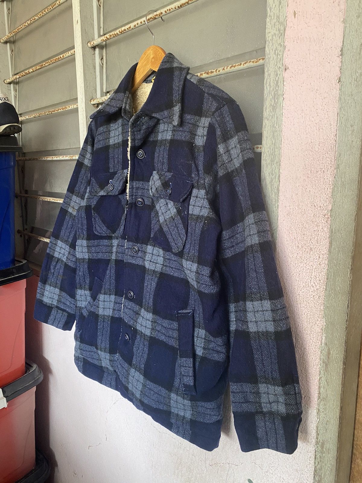 Flannel × Japanese Brand AW Casual White Line Flannel Jacket Size US M / EU 48-50 / 2 - 3 Thumbnail