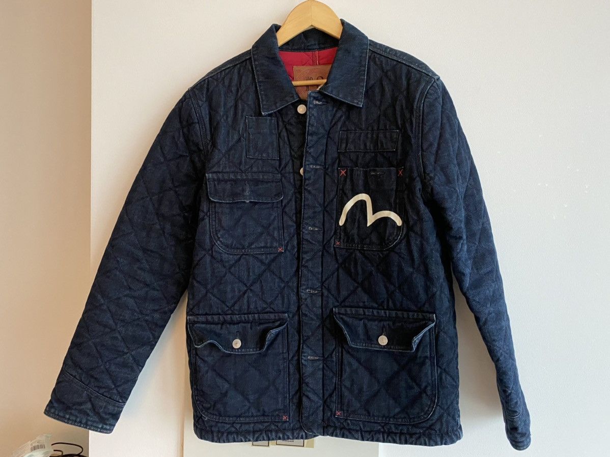 Evisu × Palace × Vintage Rare Vintage Evisu Custom Made Japan Made Denim Jacket Size US L / EU 52-54 / 3 - 2 Thumbnail