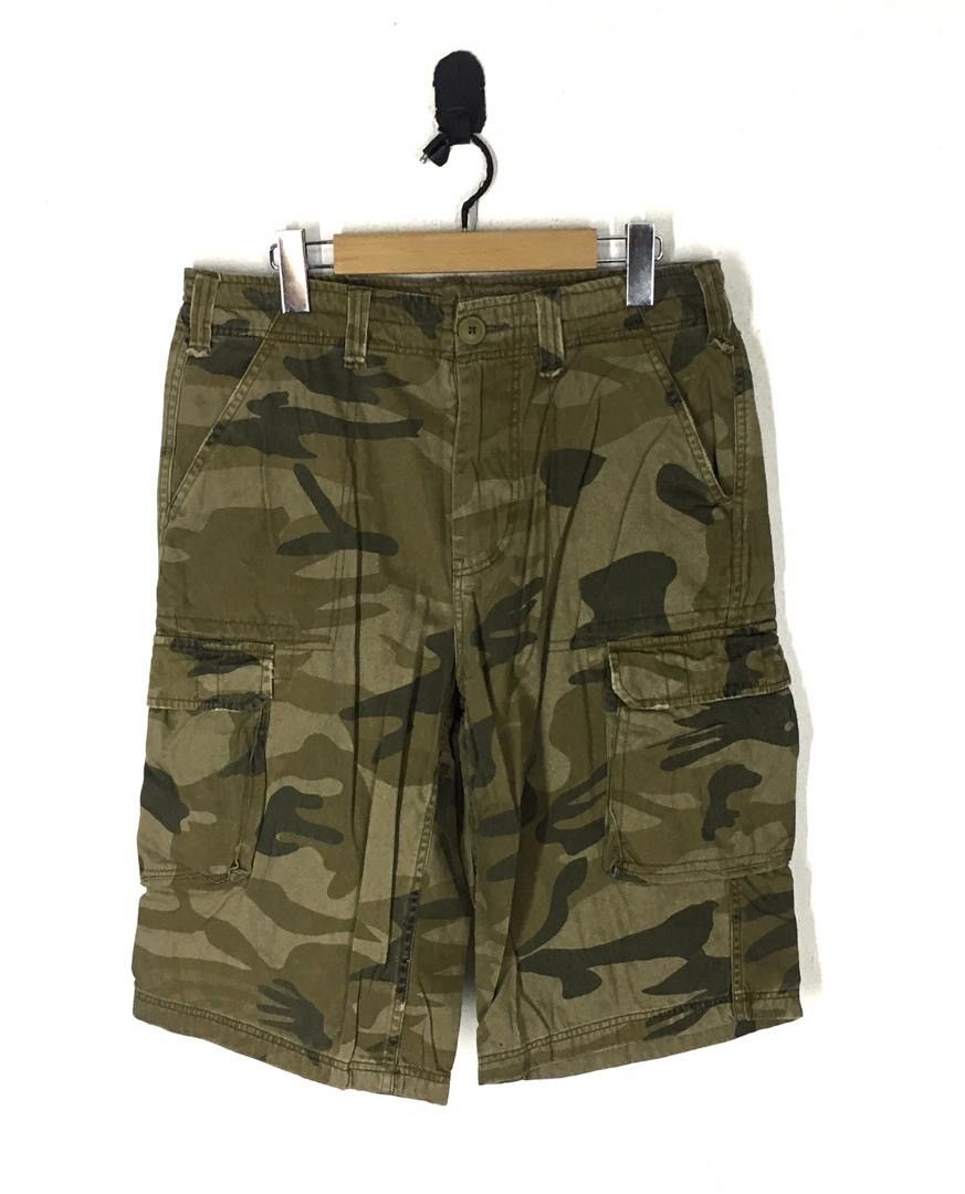 Japanese Brand Real crush Clothing Cargo short Pants Size US 33 - 2 Thumbnail