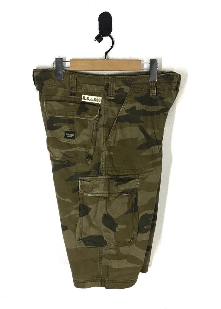 Japanese Brand Real crush Clothing Cargo short Pants Size US 33 - 4 Thumbnail