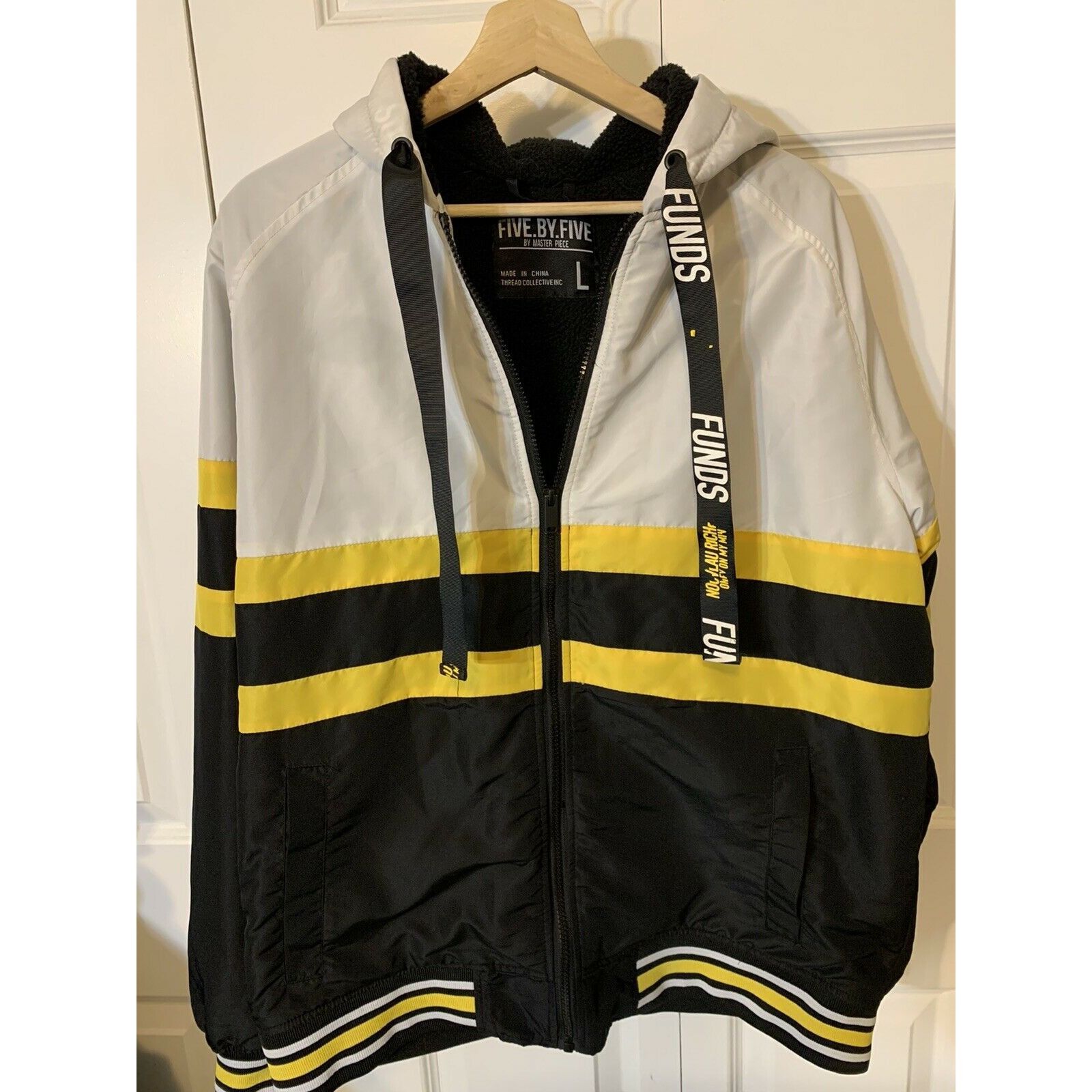 Other Five By Five By Master Piece Track Full Zip Jacket Men’s Sz Size US L / EU 52-54 / 3 - 4 Thumbnail