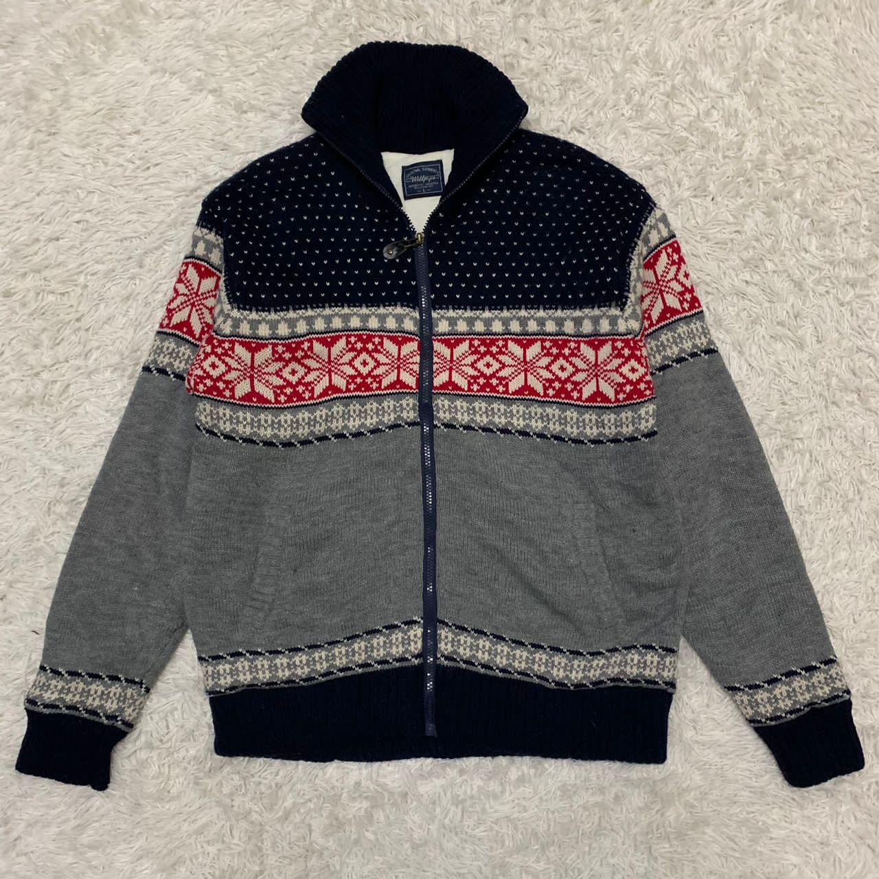 Japanese Brand Original garments willpips authentic sweater reg.Jp pat off Size US L / EU 52-54 / 3 - 12 Thumbnail