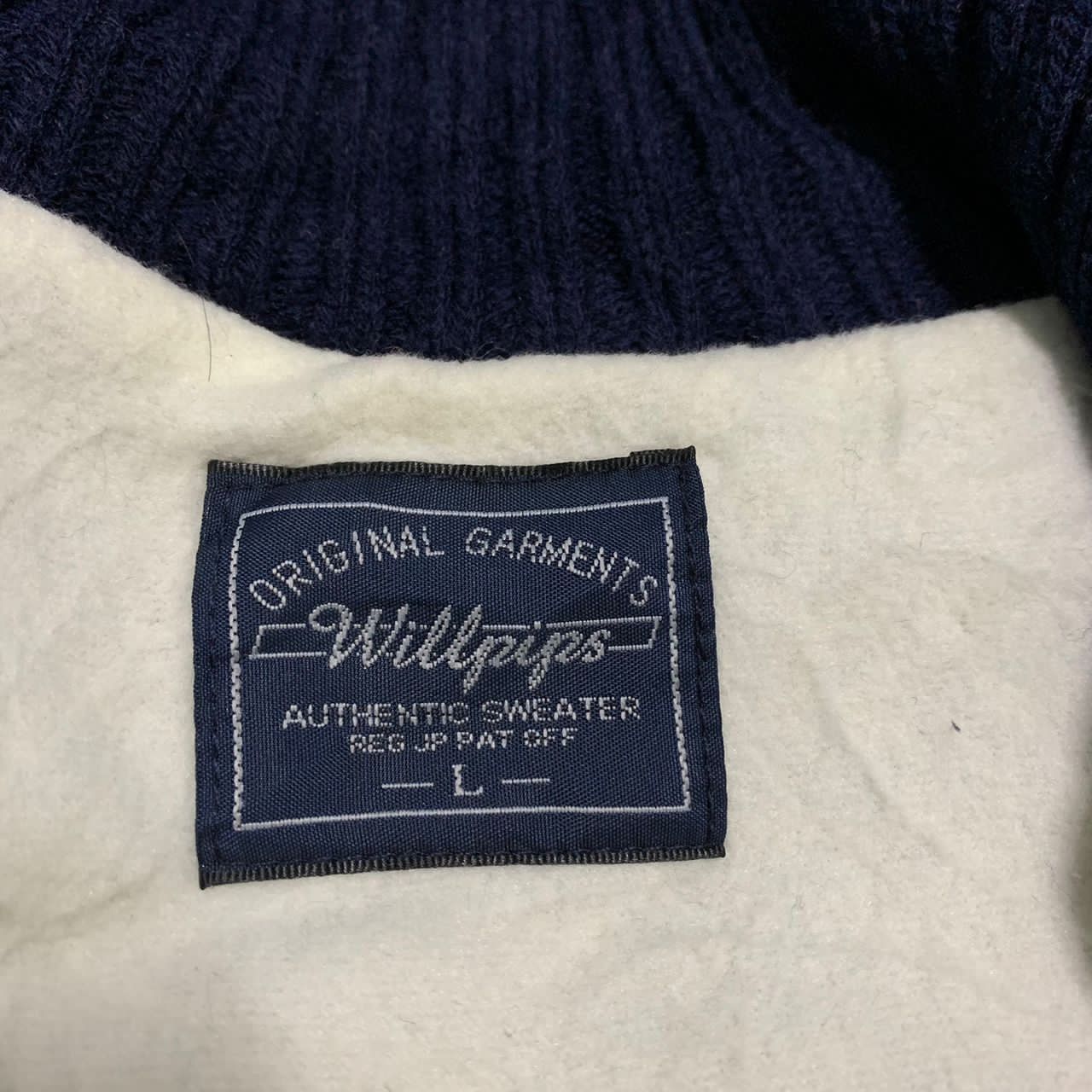 Japanese Brand Original garments willpips authentic sweater reg.Jp pat off Size US L / EU 52-54 / 3 - 7 Thumbnail