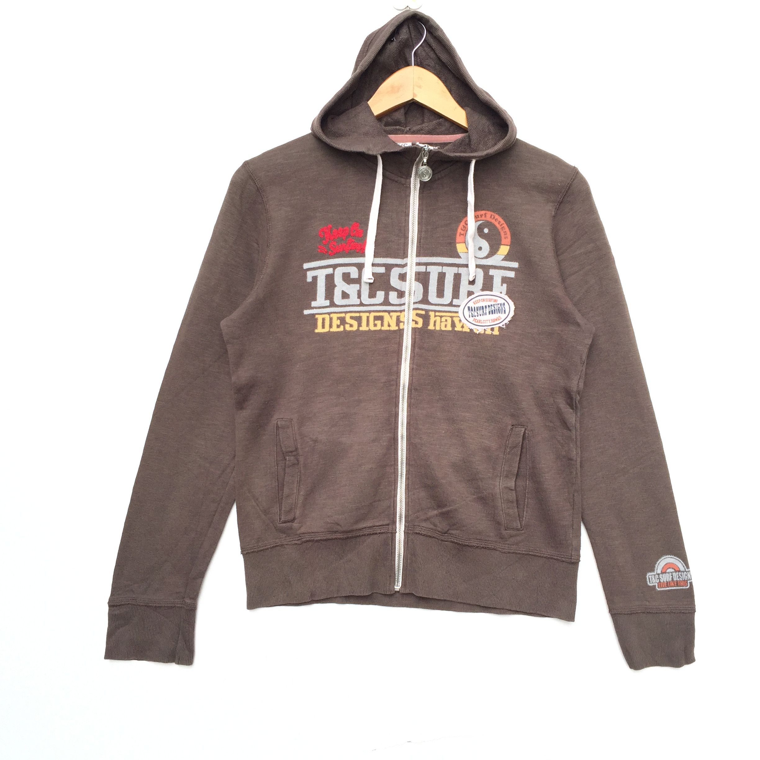 Vintage Vintage T&C Sweatshirt Biglogo Spellout Town And Country Size US S / EU 44-46 / 1 - 1 Thumbnail