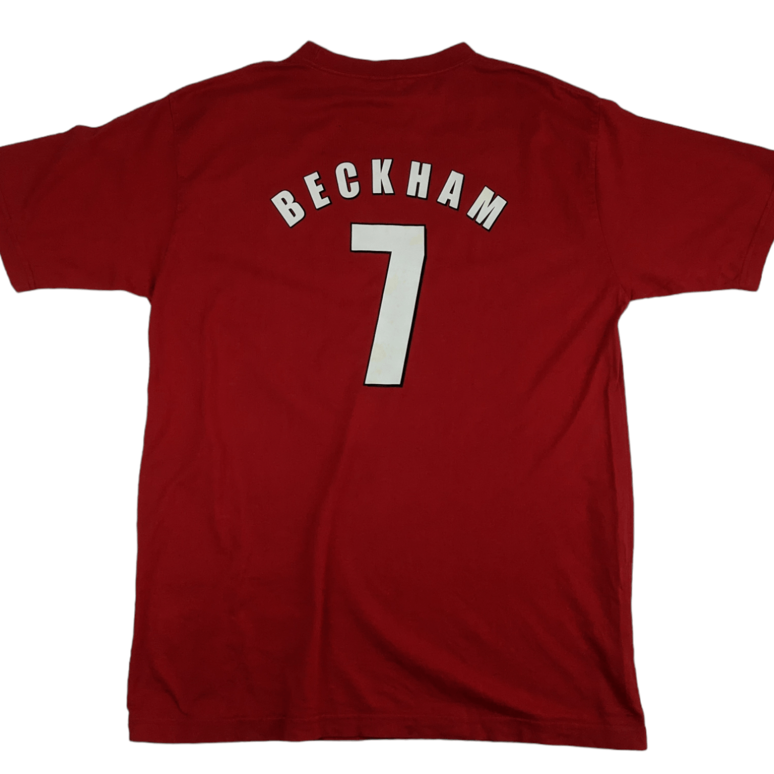 David Beckham 2003 MANCHESTER UNITED David Beckham Soccer Football T-Shirt Size US XL / EU 56 / 4 - 5 Thumbnail