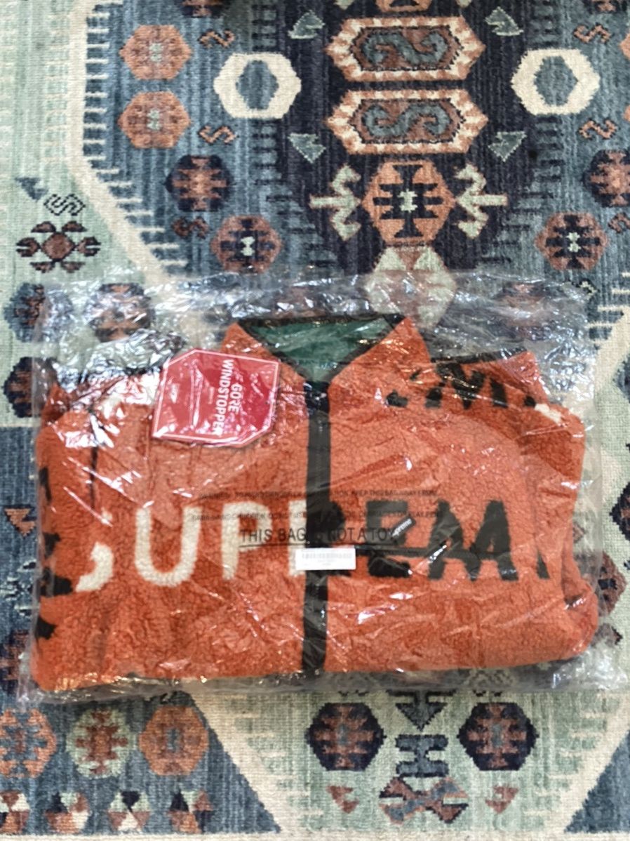 Goretex × Supreme F/w 18’ Reversible Logo Fleece Jacket Size US L / EU 52-54 / 3 - 2 Thumbnail