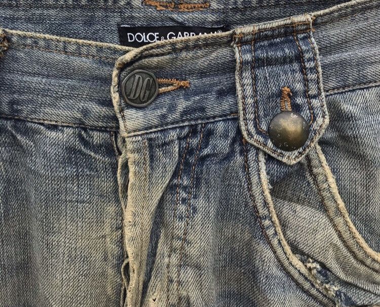 Dolce & Gabbana Dolce & Gabbana distressed denim jeans Size US 30 / EU 46 - 5 Thumbnail