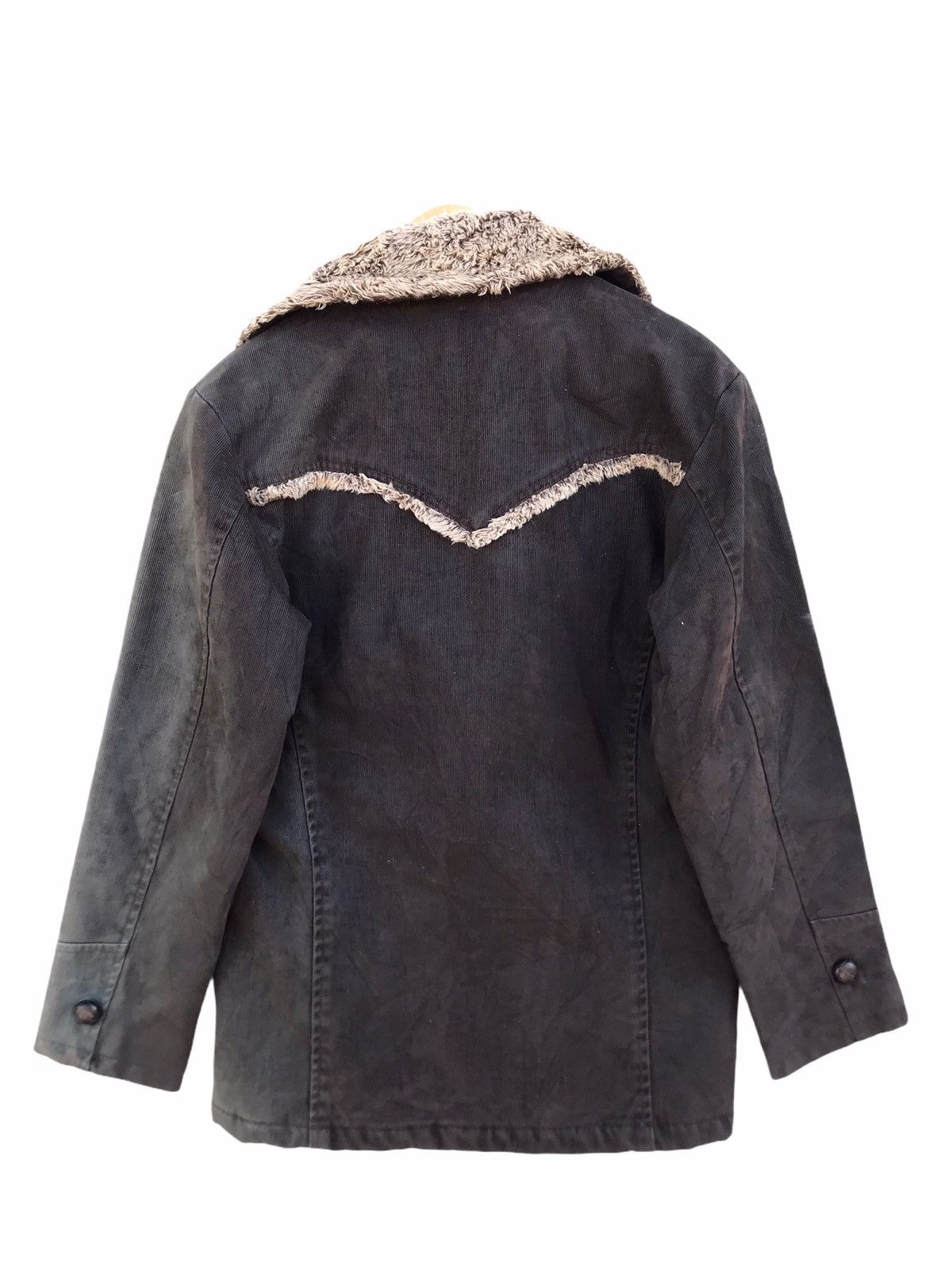Levi's Vintage Levi’s Redloop Sun Faded Sherpa Jacket Size US M / EU 48-50 / 2 - 2 Thumbnail