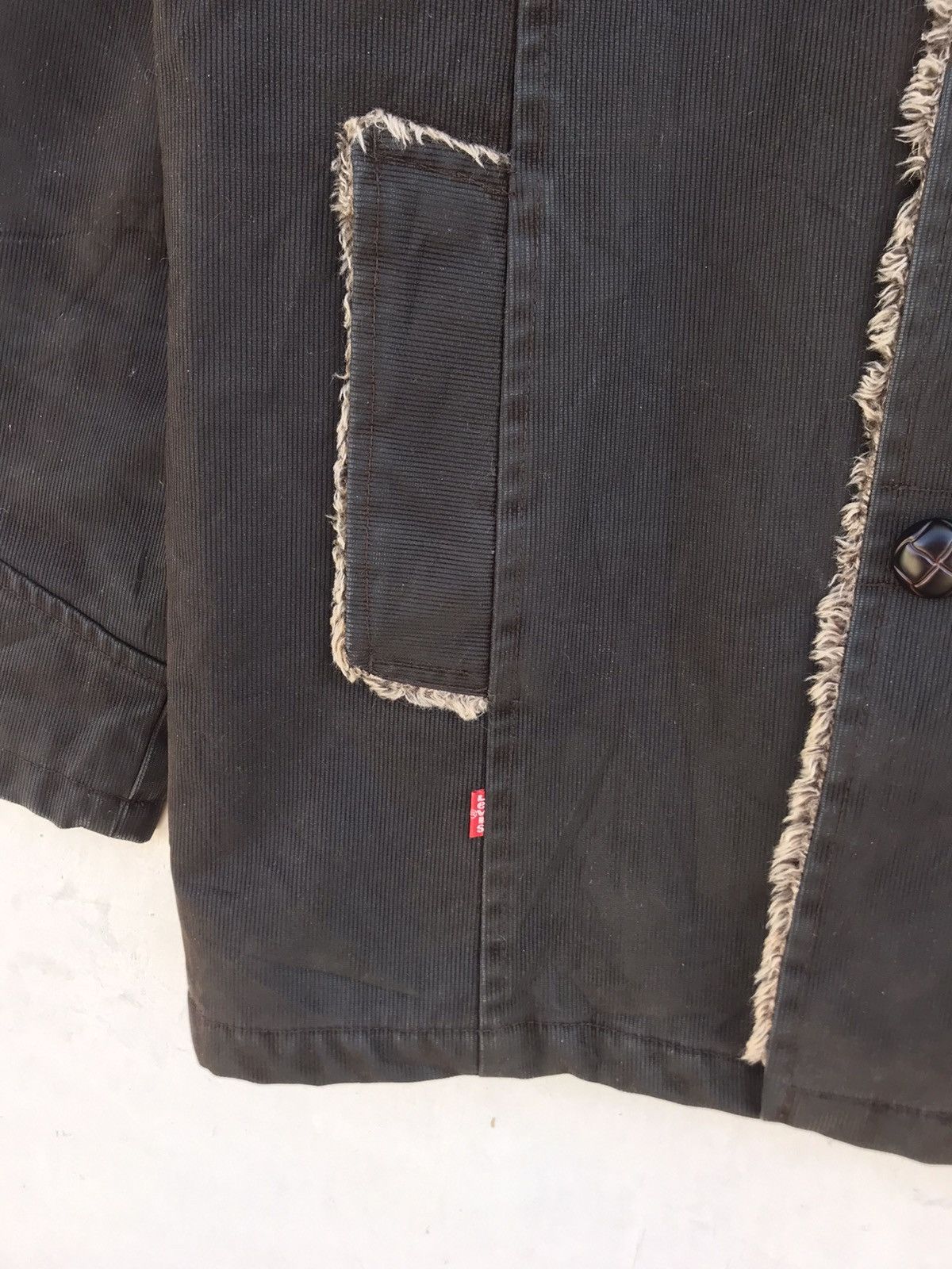 Levi's Vintage Levi’s Redloop Sun Faded Sherpa Jacket Size US M / EU 48-50 / 2 - 6 Thumbnail
