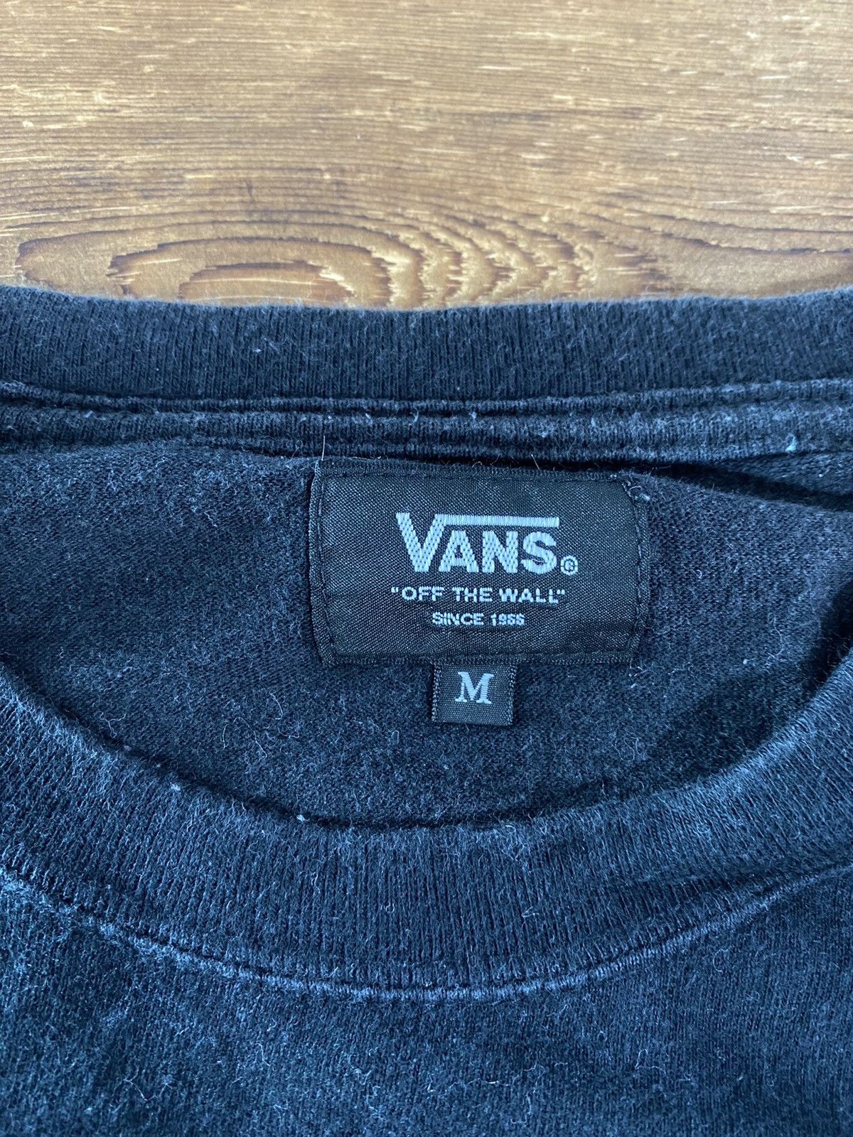 Vans Vans On The Wall Skatepark Skate & Bmx Riding Big Logo Sz M Size US M / EU 48-50 / 2 - 5 Thumbnail