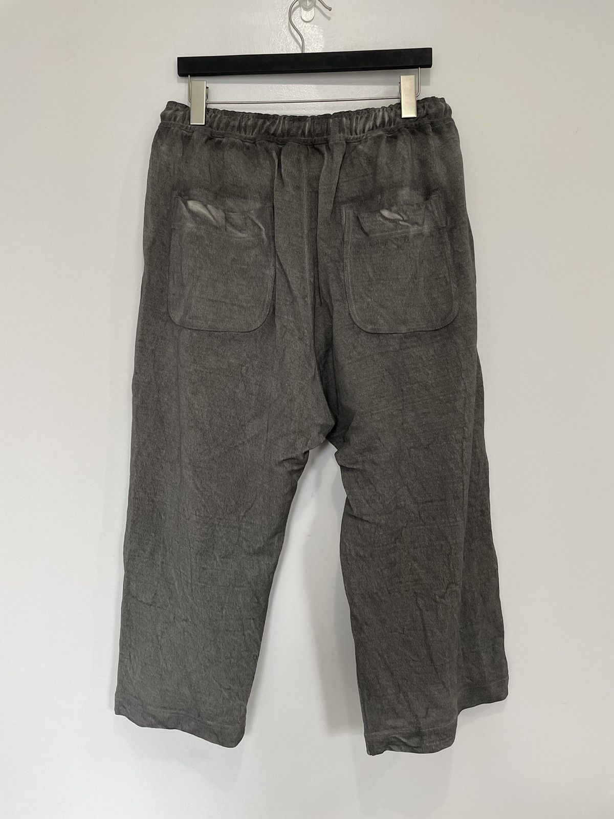 Casey Casey × Elena Dawson × John Alexander Skelton BEAUGAN SUMI INK DYED WASHI KNIT CASUAL PANTS Size US 33 - 6 Thumbnail