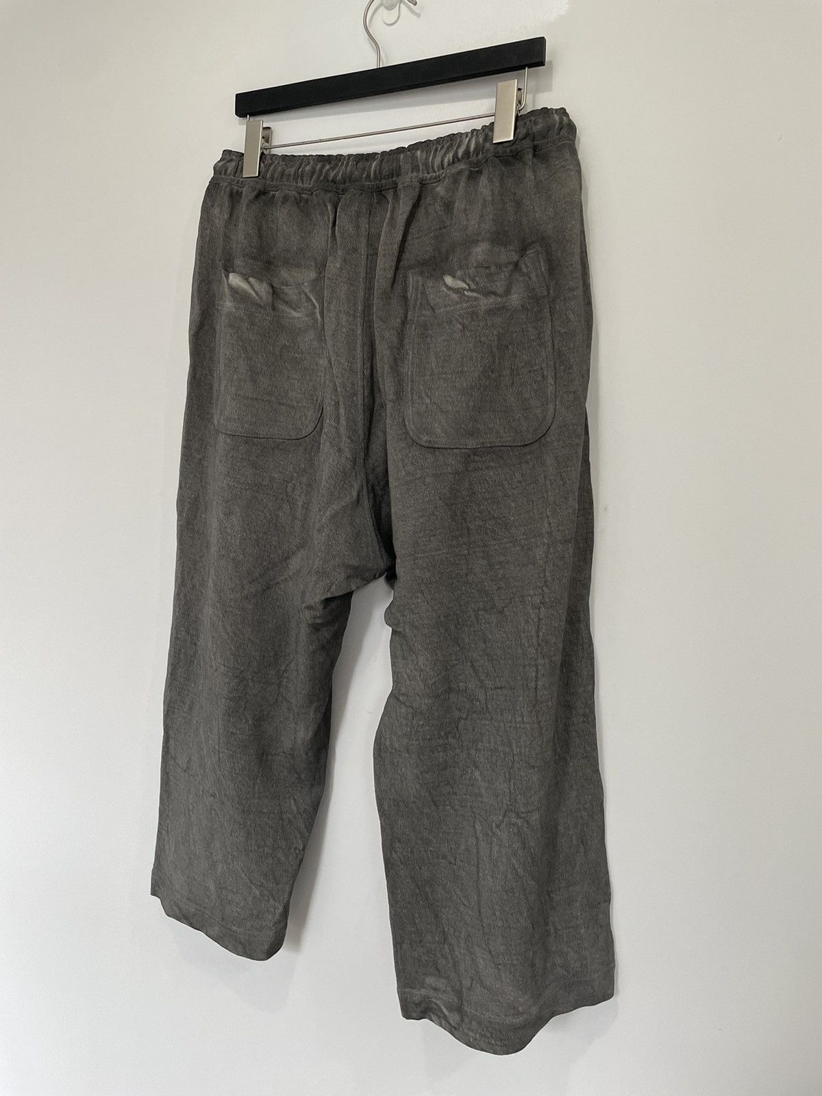 Casey Casey × Elena Dawson × John Alexander Skelton BEAUGAN SUMI INK DYED WASHI KNIT CASUAL PANTS Size US 33 - 7 Thumbnail