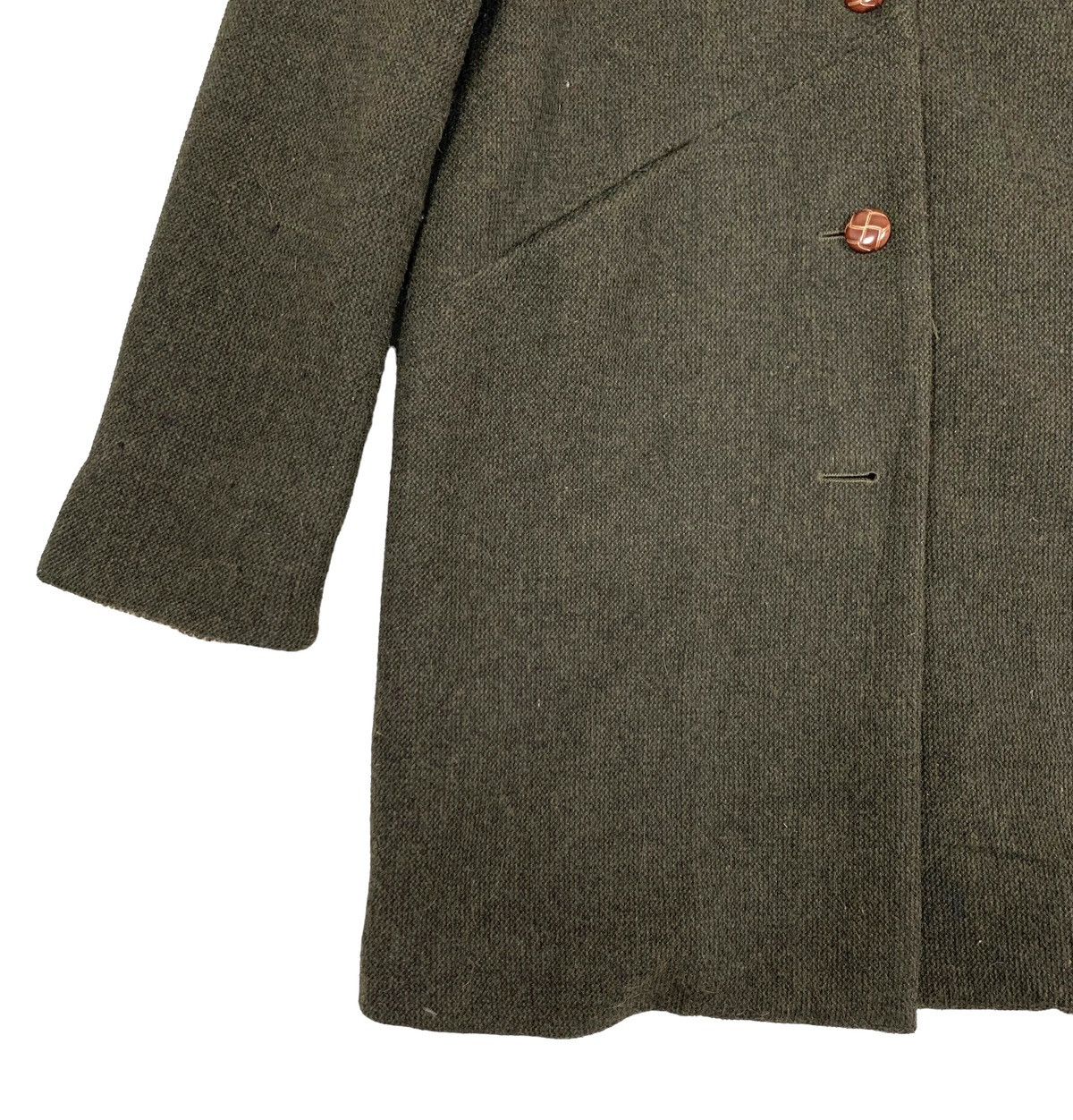 Harris Tweed Vintage Harris Tweed X Sevenday Sunday Coat Jacket Size US S / EU 44-46 / 1 - 5 Thumbnail
