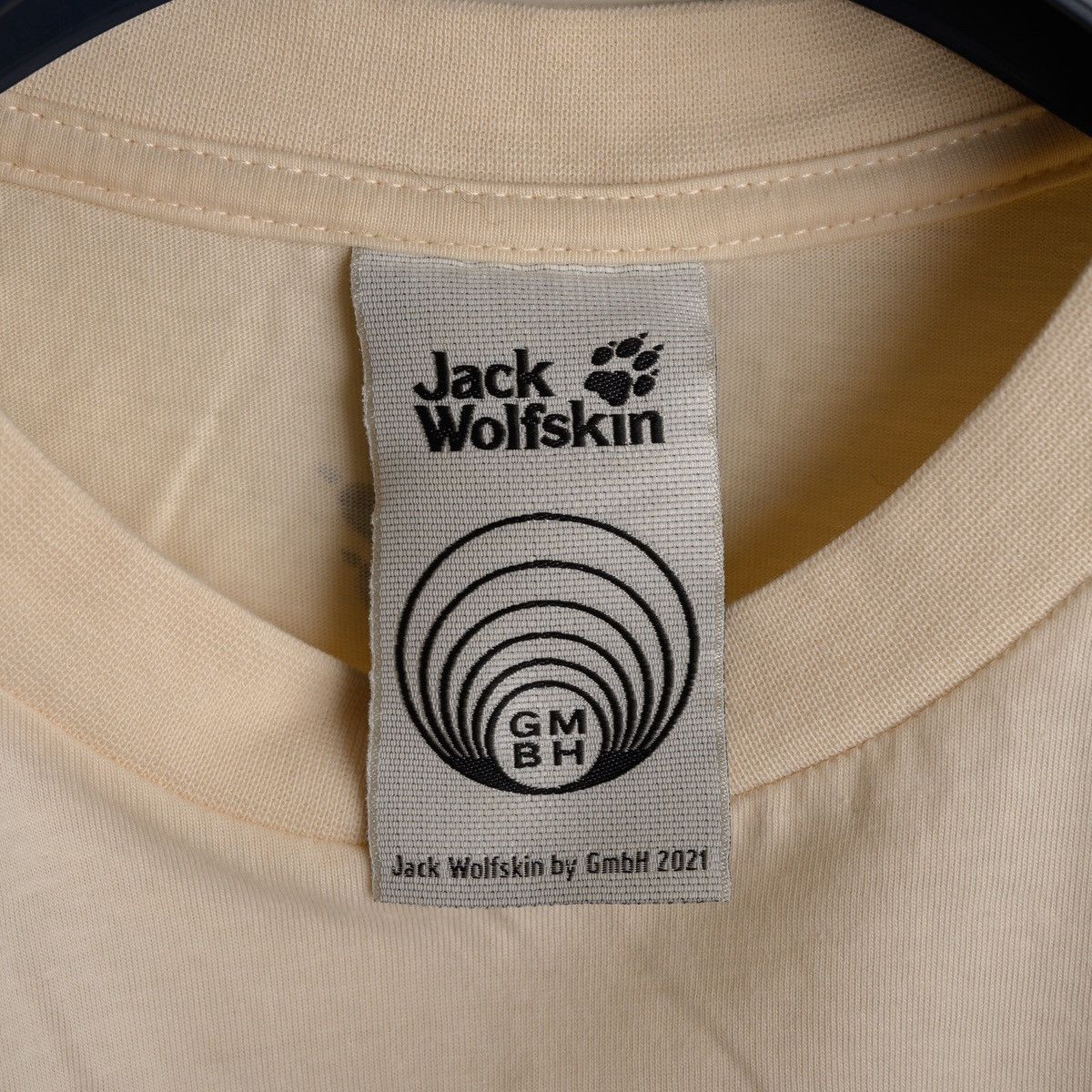 GmbH Jack Wolfskin X GMBH Cream T-shirt Size US S / EU 44-46 / 1 - 3 Thumbnail