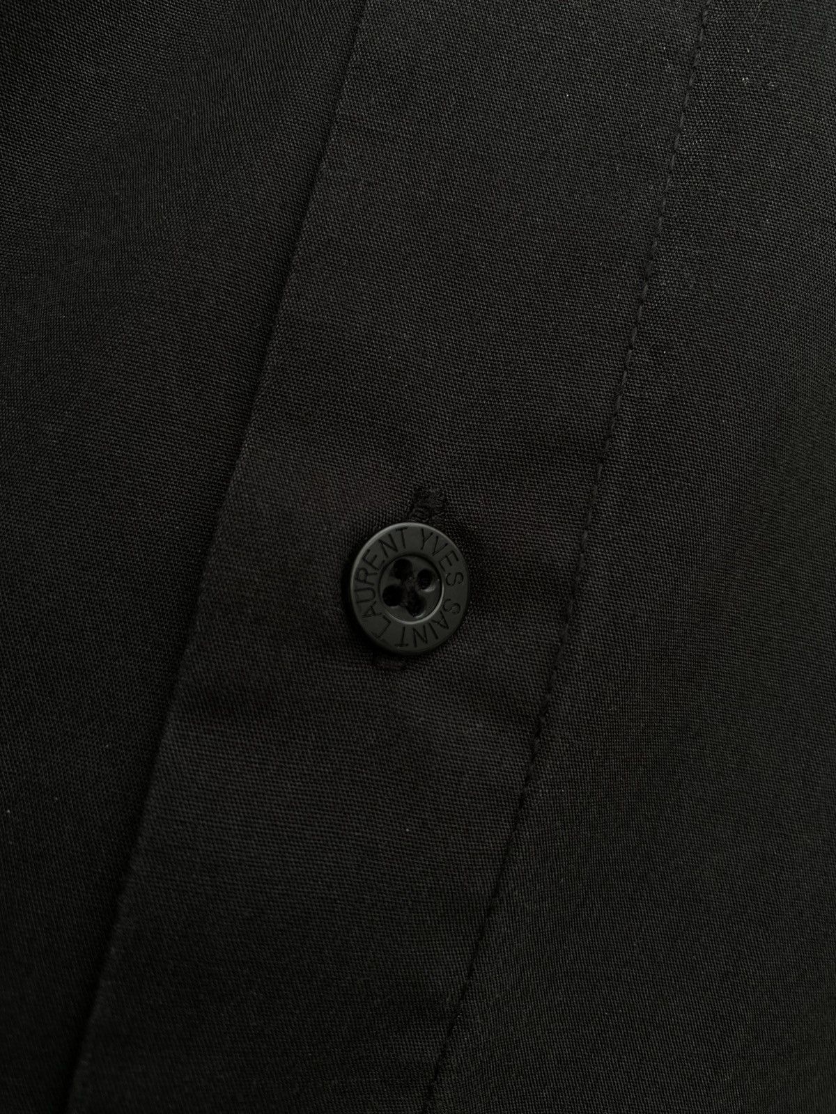 Yves Saint Laurent Black YSL Shirt Summer Size US L / EU 52-54 / 3 - 4 Thumbnail