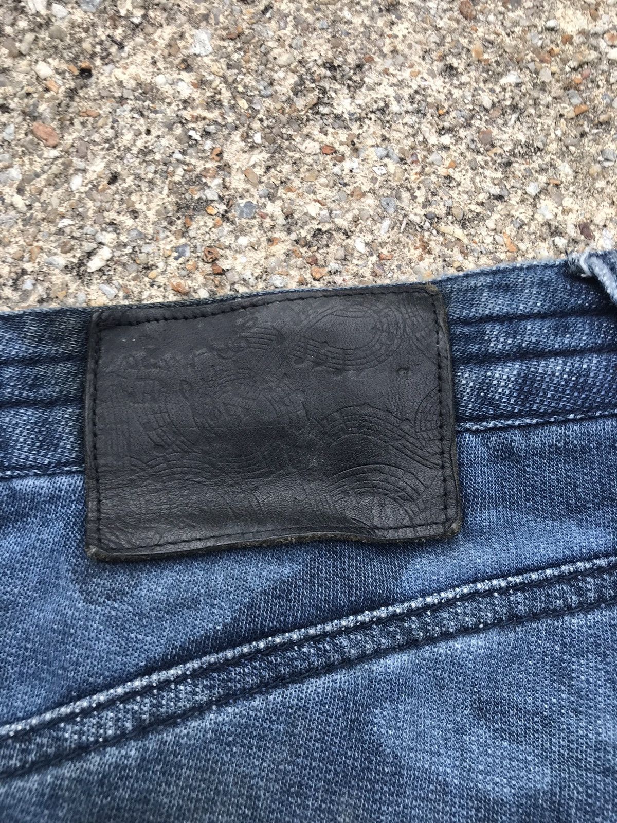 Number (N)ine Vintage Rare Number Nine Relax Distress Denim Pants Size US 32 / EU 48 - 10 Thumbnail