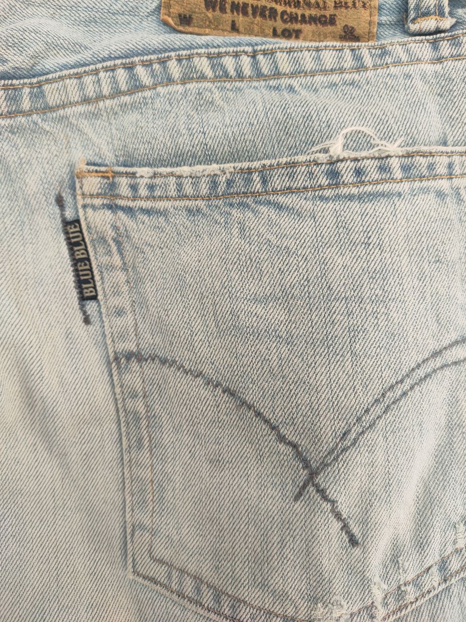 Blue Blue Japan Blue Blue Japan Light Wash Denim Size US 31 - 3 Thumbnail