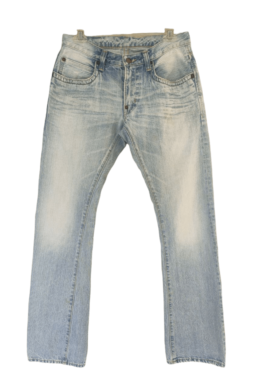 Blue Blue Japan Blue Blue Japan Light Wash Denim Size US 31 - 1 Thumbnail