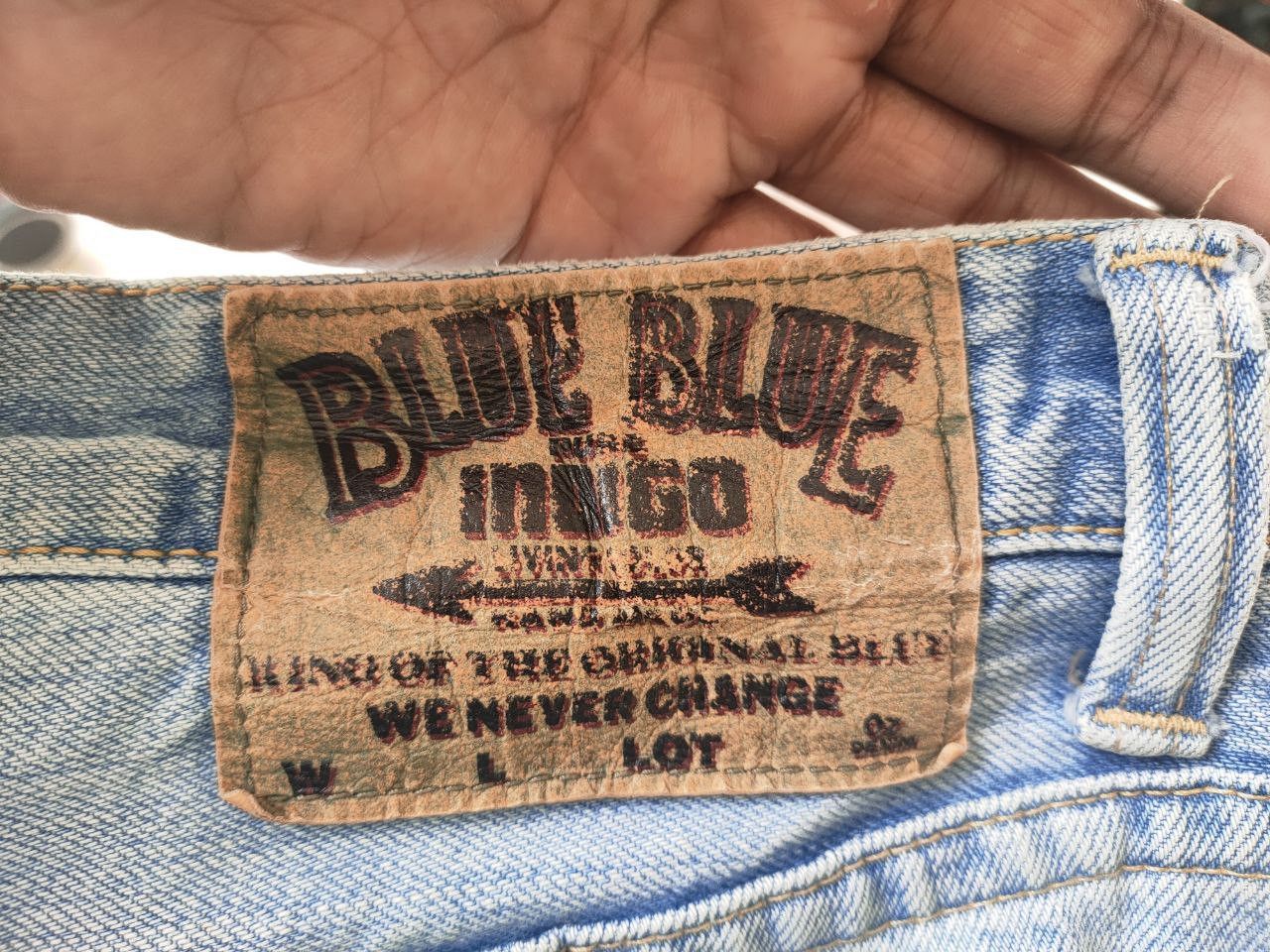 Blue Blue Japan Blue Blue Japan Light Wash Denim Size US 31 - 6 Thumbnail