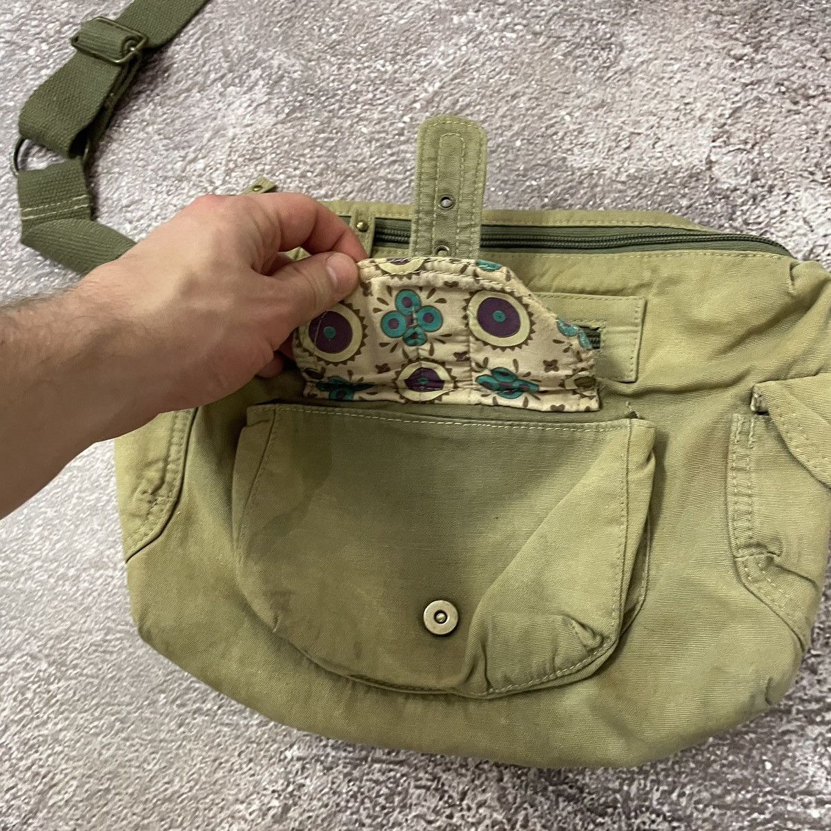 Vintage Vintage Y2K Olive Nylon Utility Crossbody Bag Military OS Size ONE SIZE - 8 Thumbnail