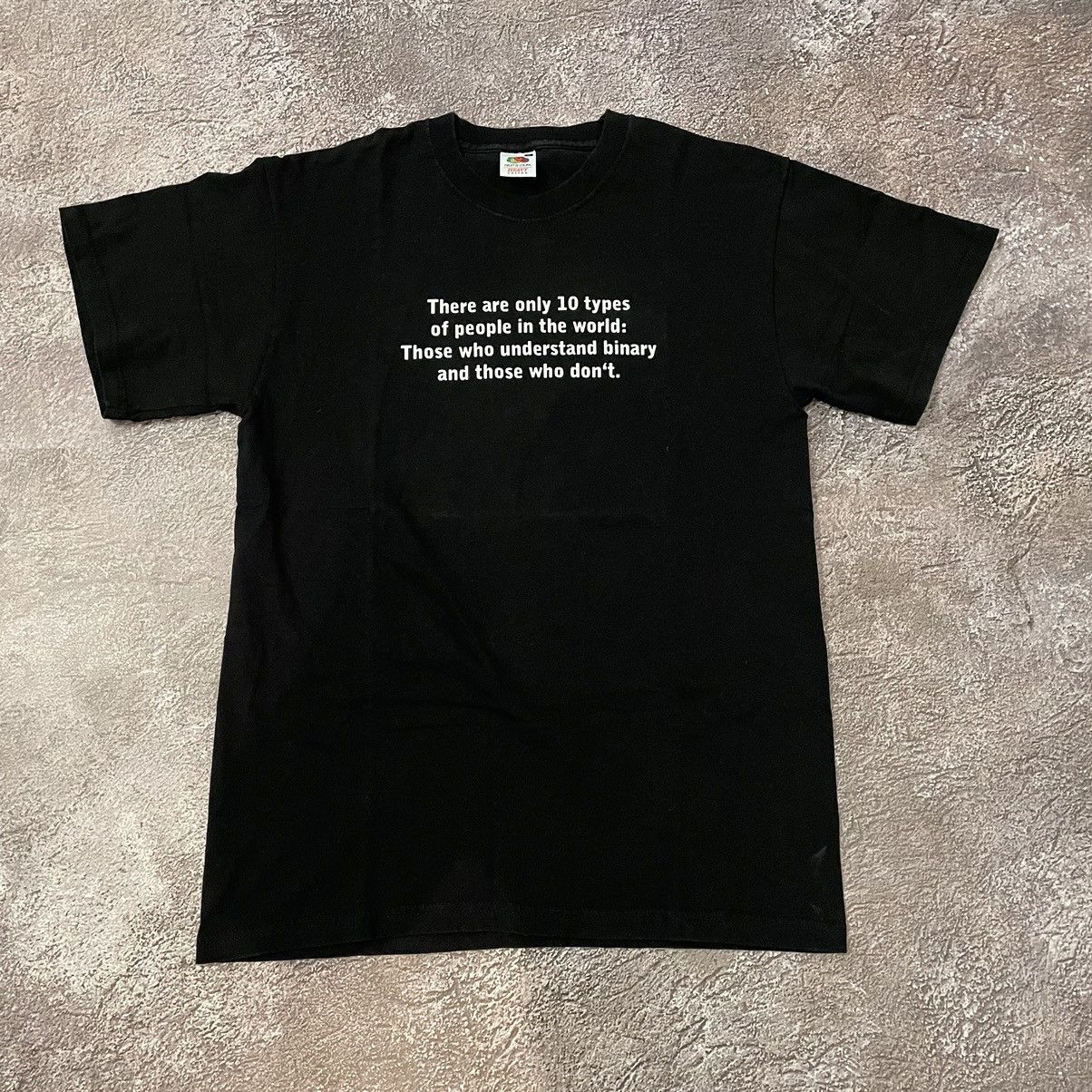 Vintage Vintage Y2K Graphic Tee Single Stitch Streetwear Black M Size US M / EU 48-50 / 2 - 2 Thumbnail