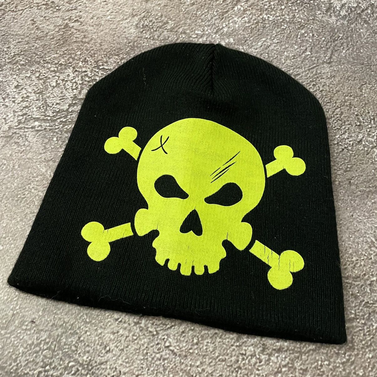 Band Tees Vintage Y2K Skulls Neon Skeleton Beanie Horror Buymypiece Size ONE SIZE - 4 Thumbnail