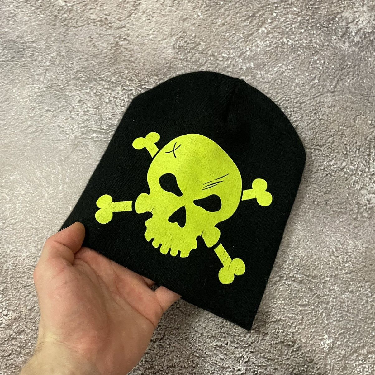 Band Tees Vintage Y2K Skulls Neon Skeleton Beanie Horror Buymypiece Size ONE SIZE - 5 Thumbnail