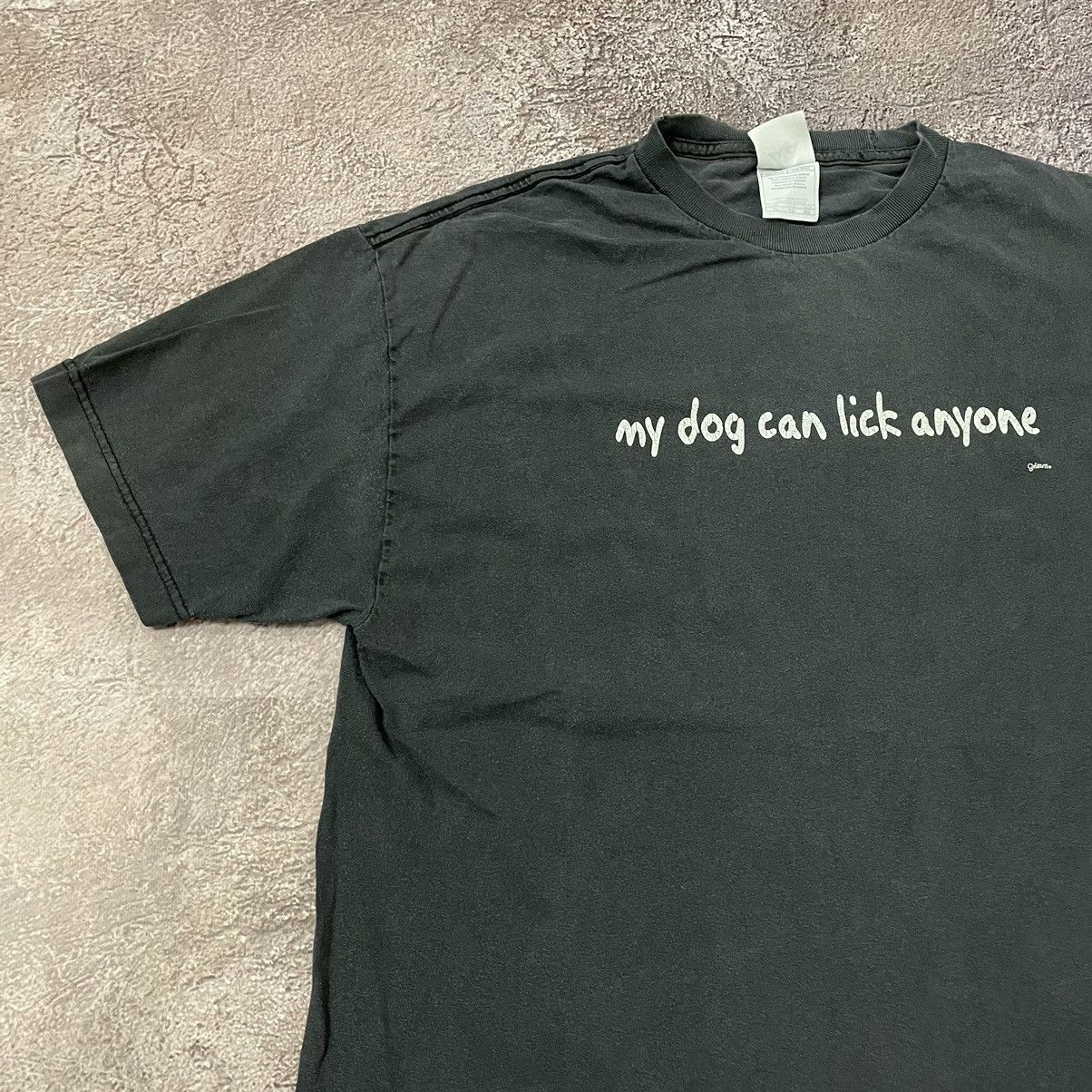Vintage Vintage Y2K Graphic Tee Sun Faded Streetwear Dog Print XL Size US XL / EU 56 / 4 - 4 Thumbnail