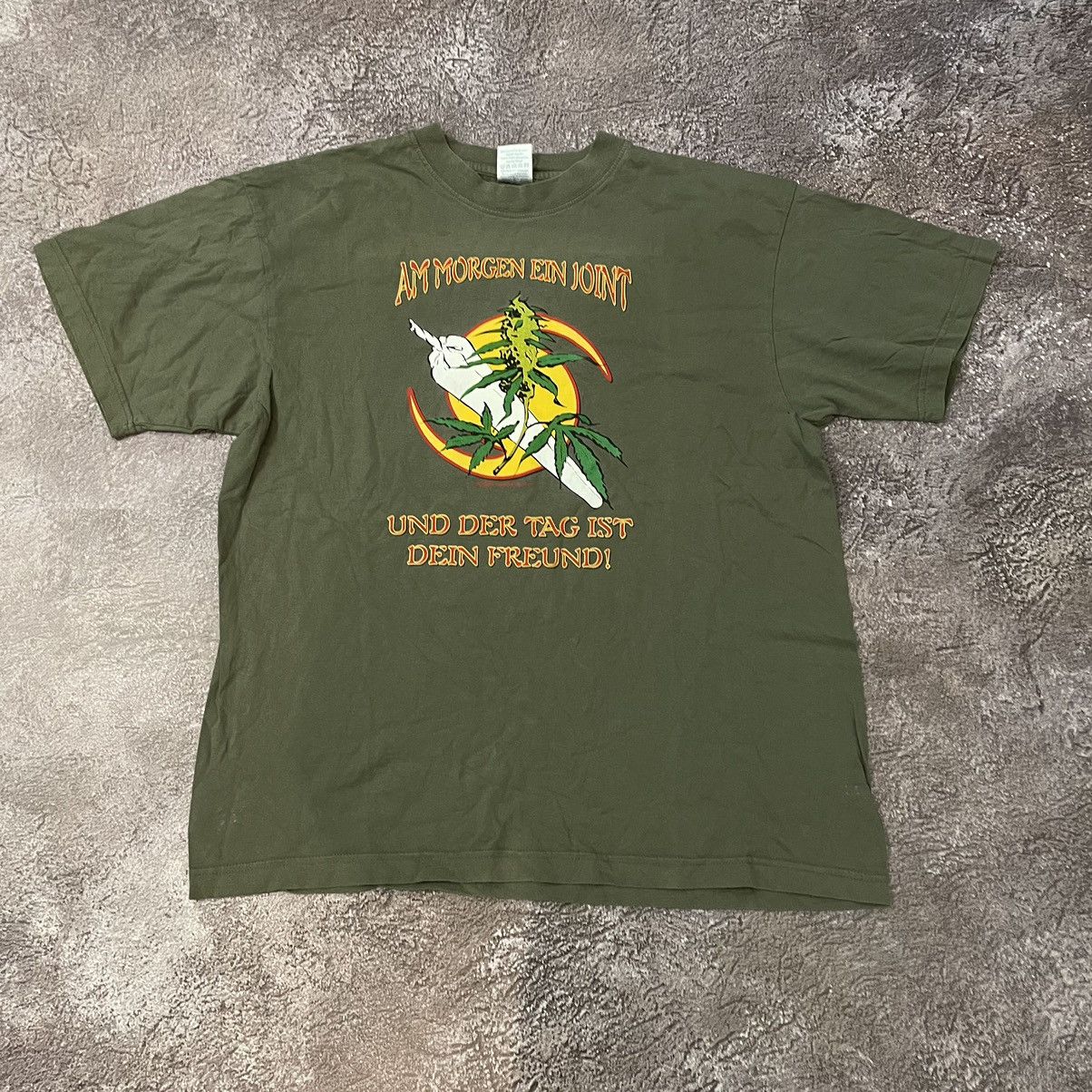 Vintage Vintage 90s Sun Faded Graphic Tee Rasta Skate Streetwear L Size US L / EU 52-54 / 3 - 2 Thumbnail