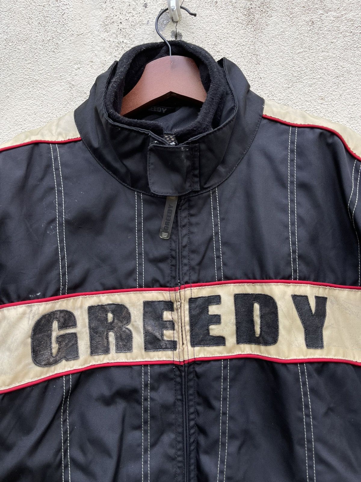 Sports Specialties Vintage GREEDY RACING BIKERS JACKET Size US XL / EU 56 / 4 - 3 Thumbnail
