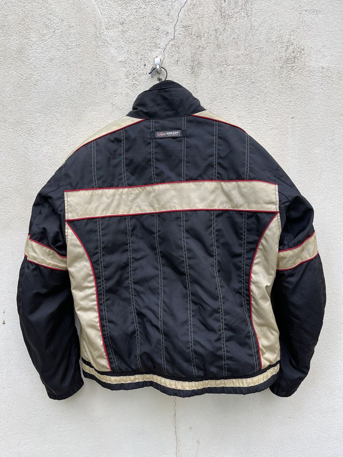 Sports Specialties Vintage GREEDY RACING BIKERS JACKET Size US XL / EU 56 / 4 - 7 Thumbnail