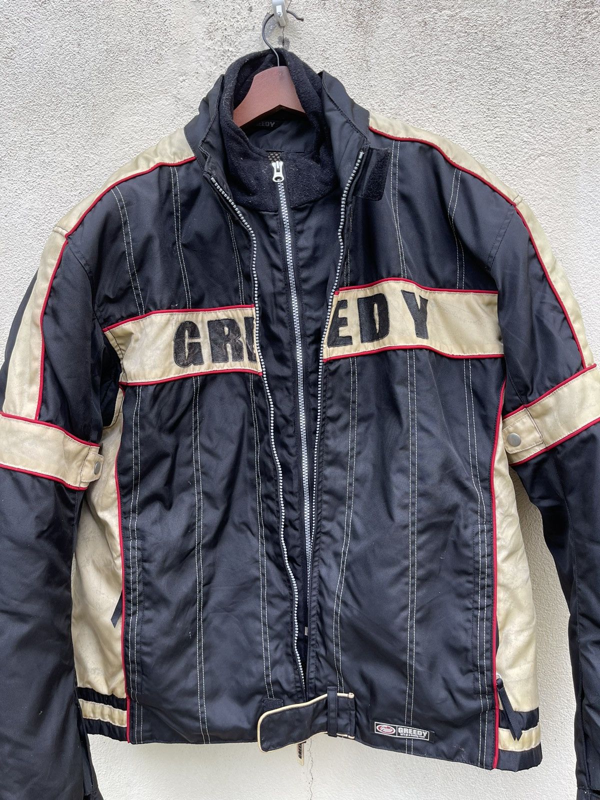 Sports Specialties Vintage GREEDY RACING BIKERS JACKET Size US XL / EU 56 / 4 - 2 Thumbnail