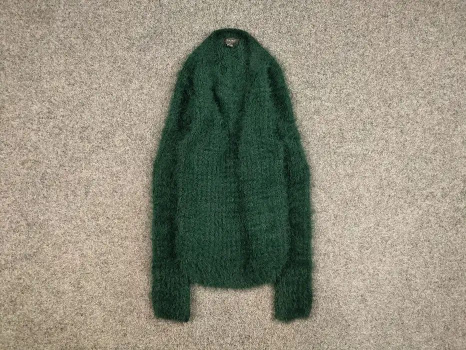 Japanese Brand Vintage Fuzzy Green Mohair Style Japanese Crewneck Sweater Size US S / EU 44-46 / 1 - 1 Thumbnail