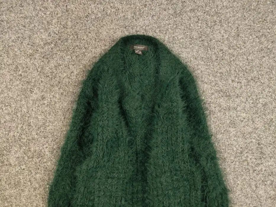 Japanese Brand Vintage Fuzzy Green Mohair Style Japanese Crewneck Sweater Size US S / EU 44-46 / 1 - 3 Thumbnail